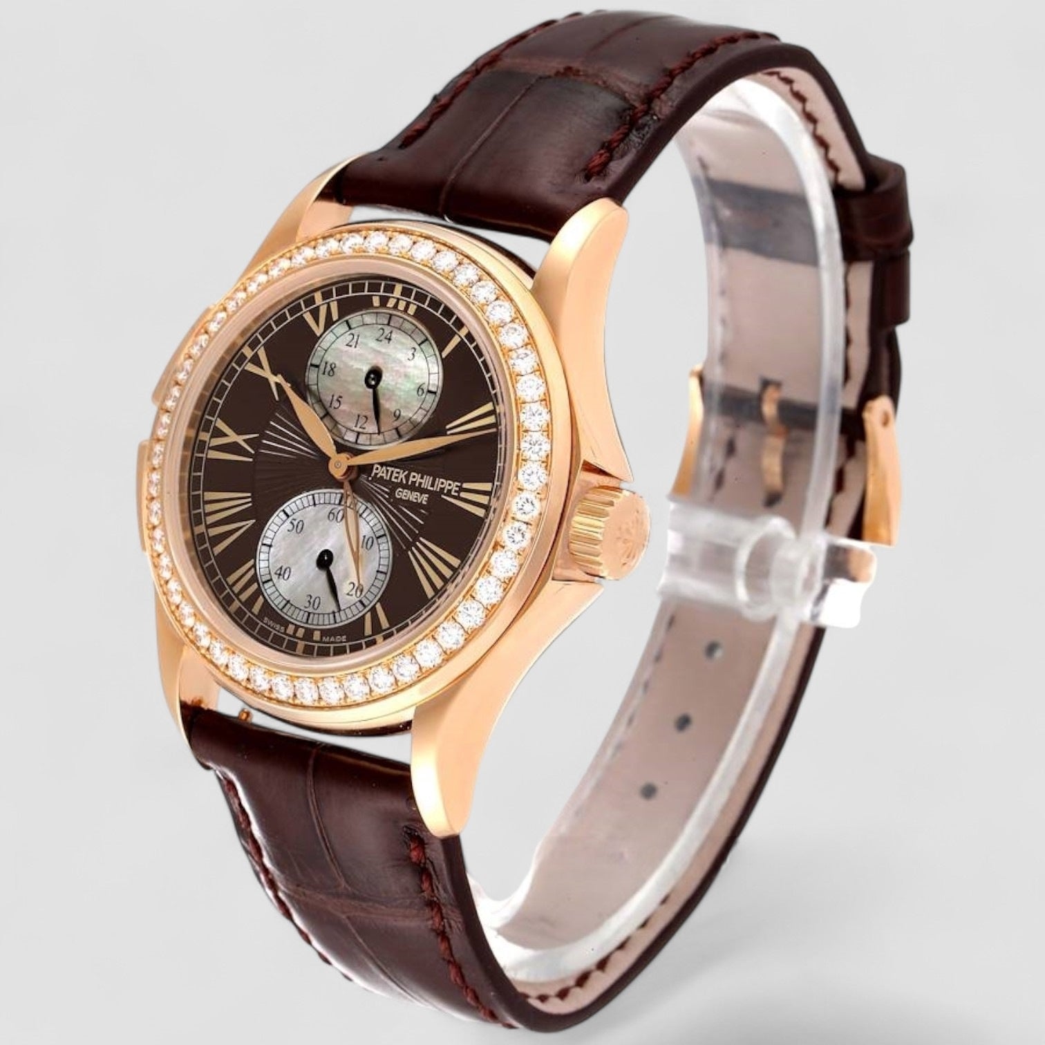 Travel Time Ladies 18K Rose Gold