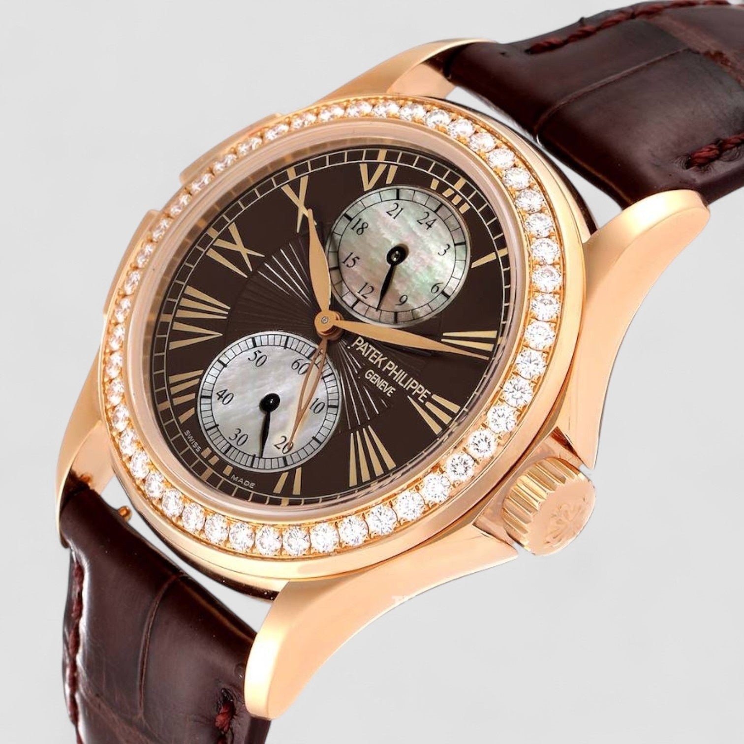 Travel Time Ladies 18K Rose Gold