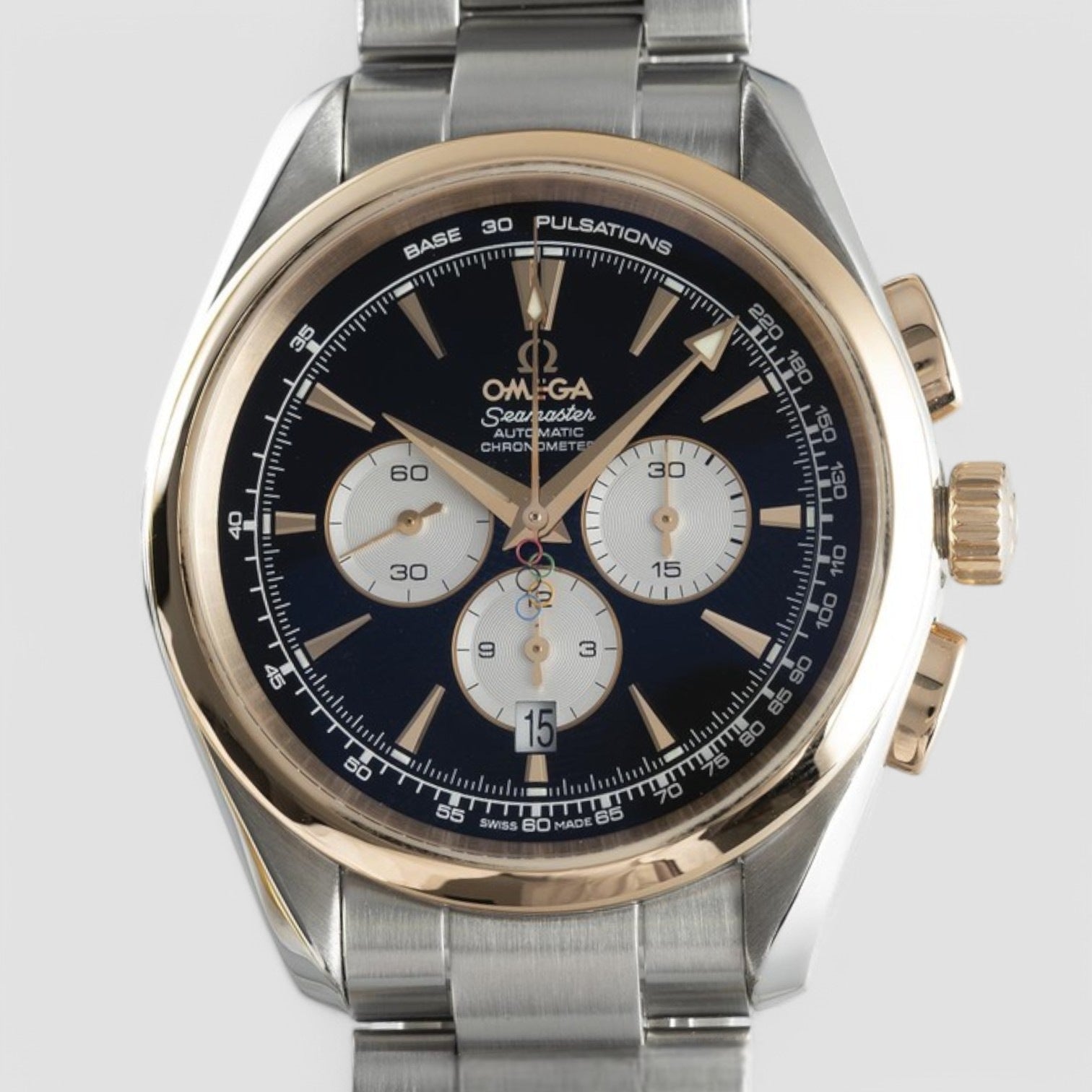 Seamaster Aqua Terra Chronograph Steel/Gold Automatic Unisex Watch