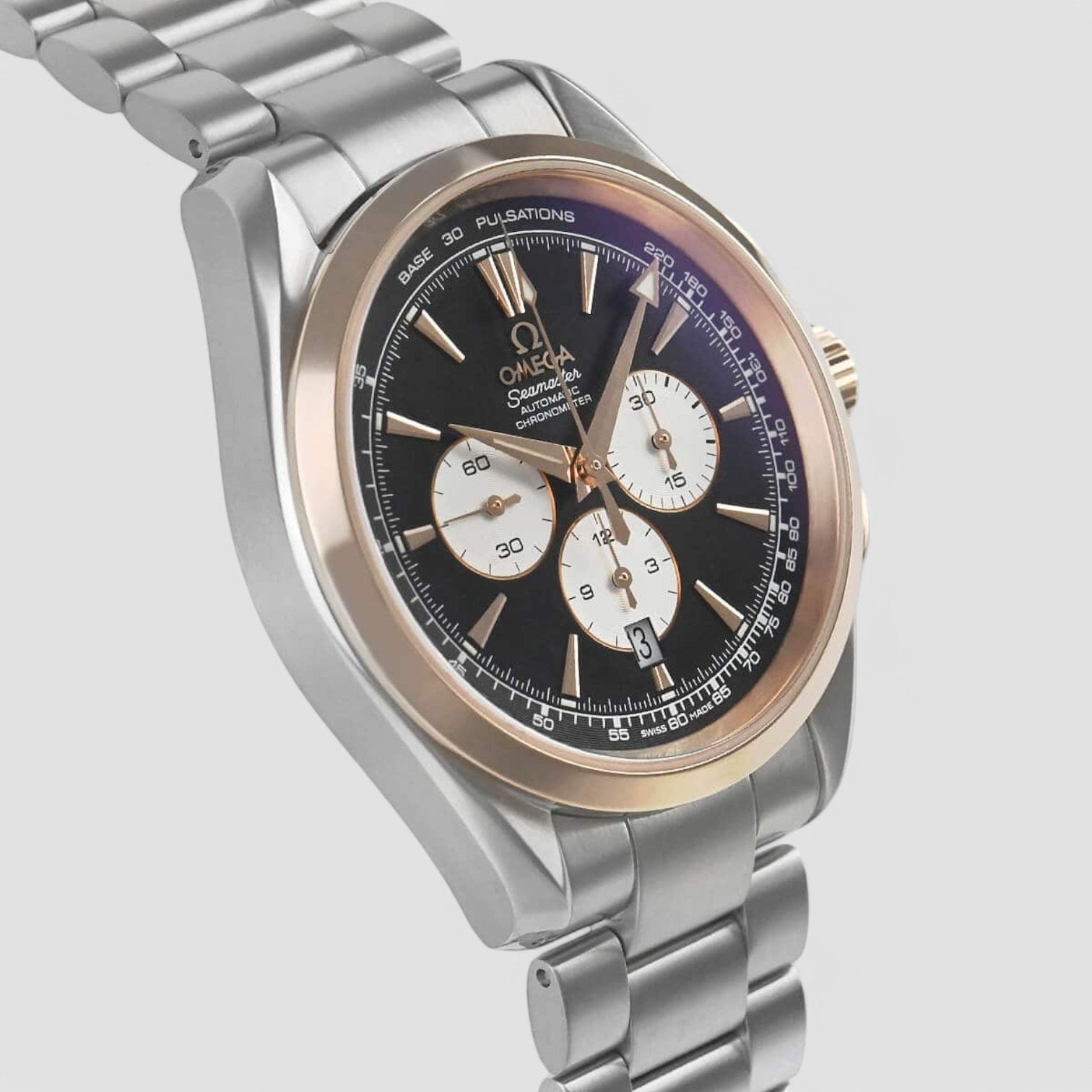 Seamaster Aqua Terra Chronograph Steel/Gold Automatic Unisex Watch