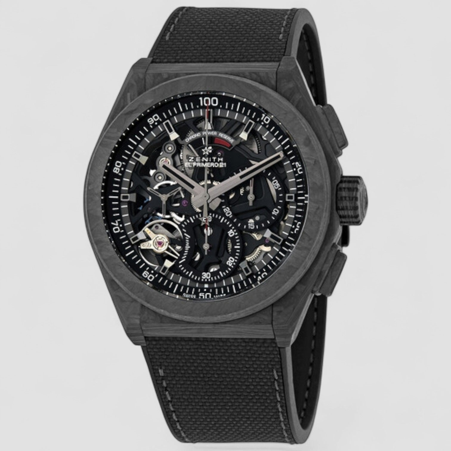 Defy El Primero 21 Chronograph Automatic Power Reserve Men's Watch