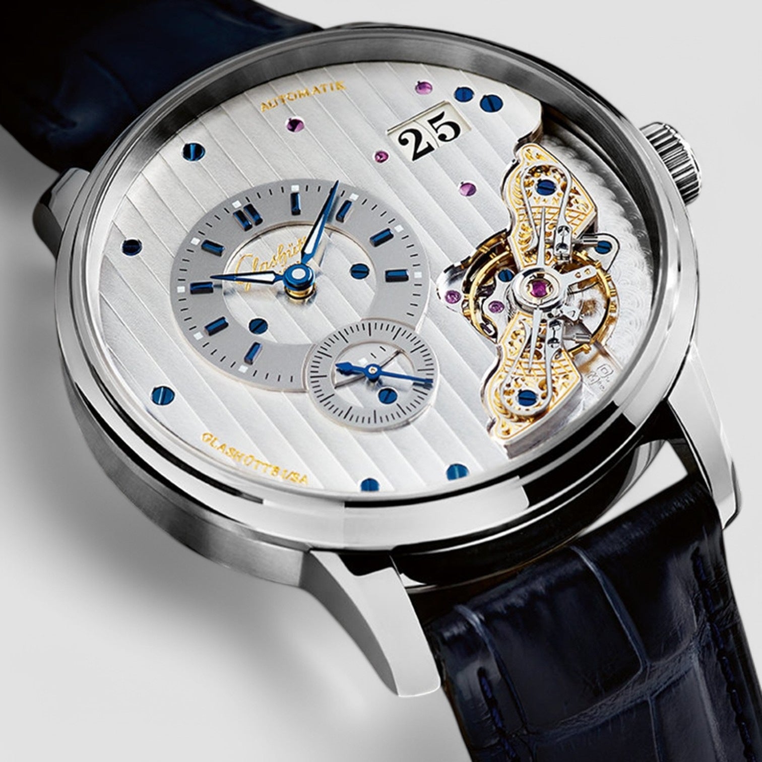PanoMaticInverse SS Silver Dial