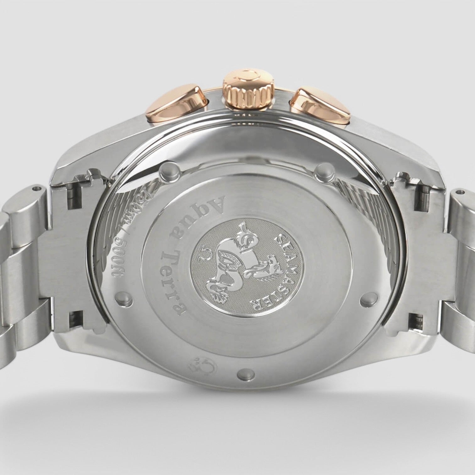 Seamaster Aqua Terra Chronograph Steel/Gold Automatic Unisex Watch