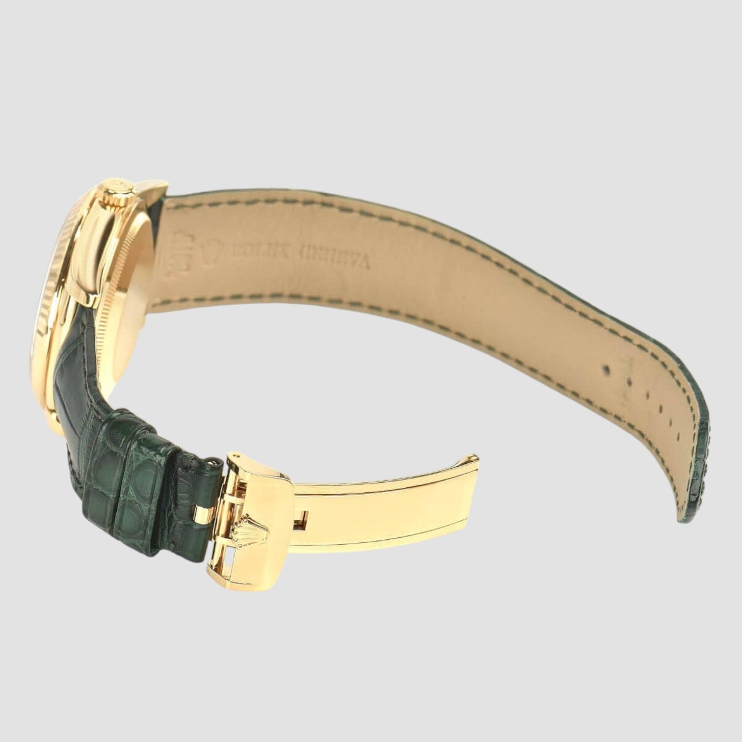 Day-Date 36 Green Dial Solid 18k Gold Luxury Watch