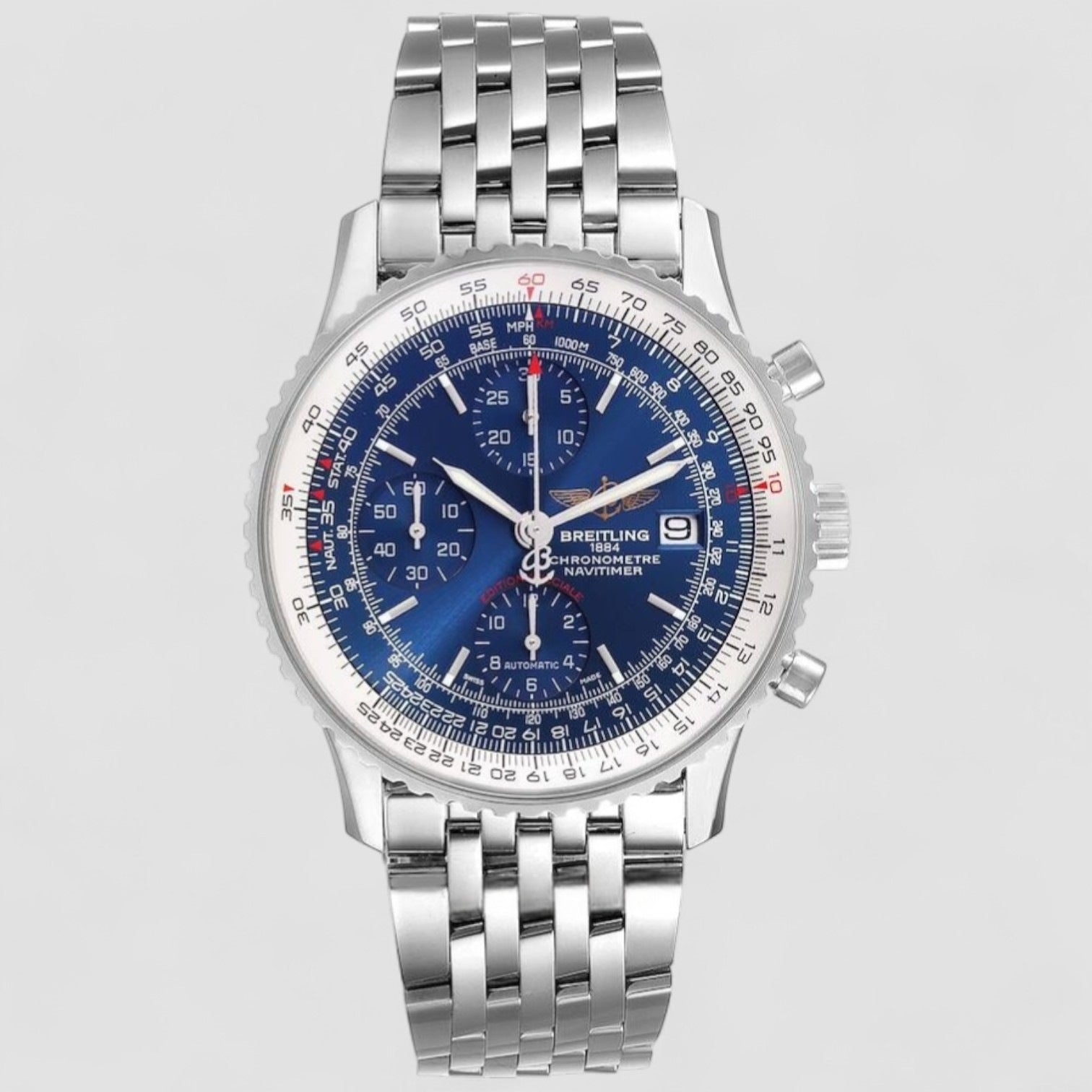 Navitimer Heritage Blue/Steel Ø42 mm