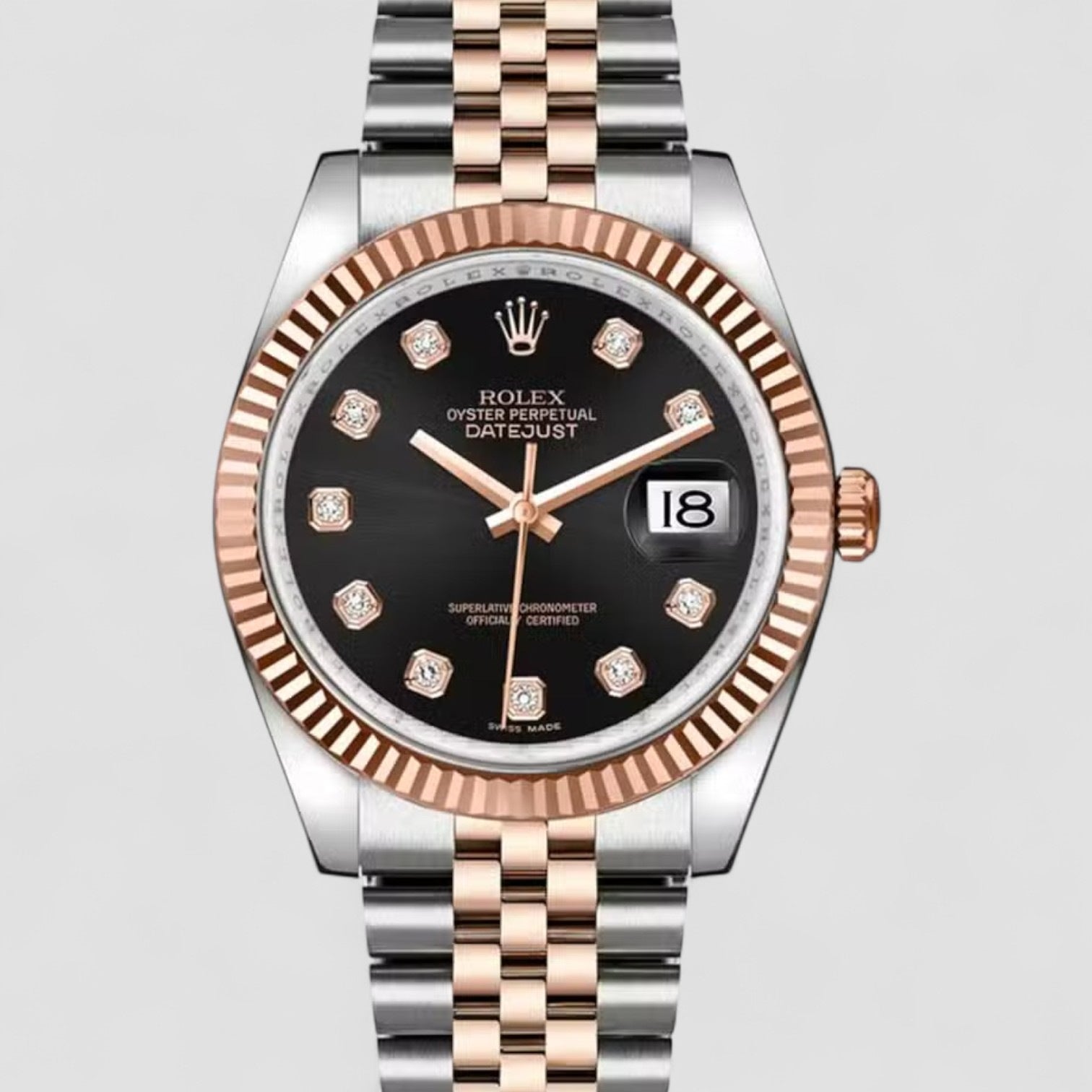 Datejust 36  Black Diamond Dial