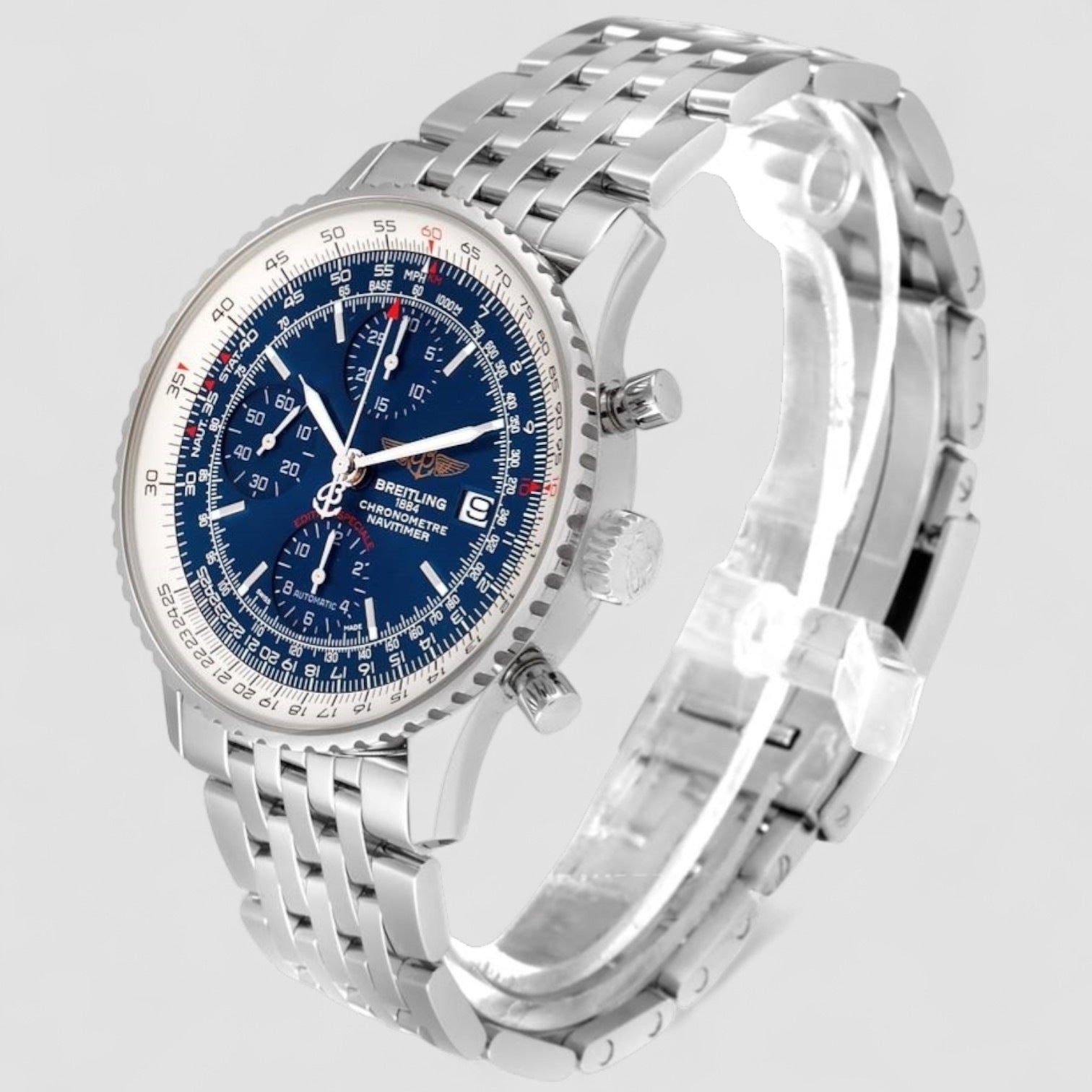 Navitimer Heritage Blue/Steel Ø42 mm