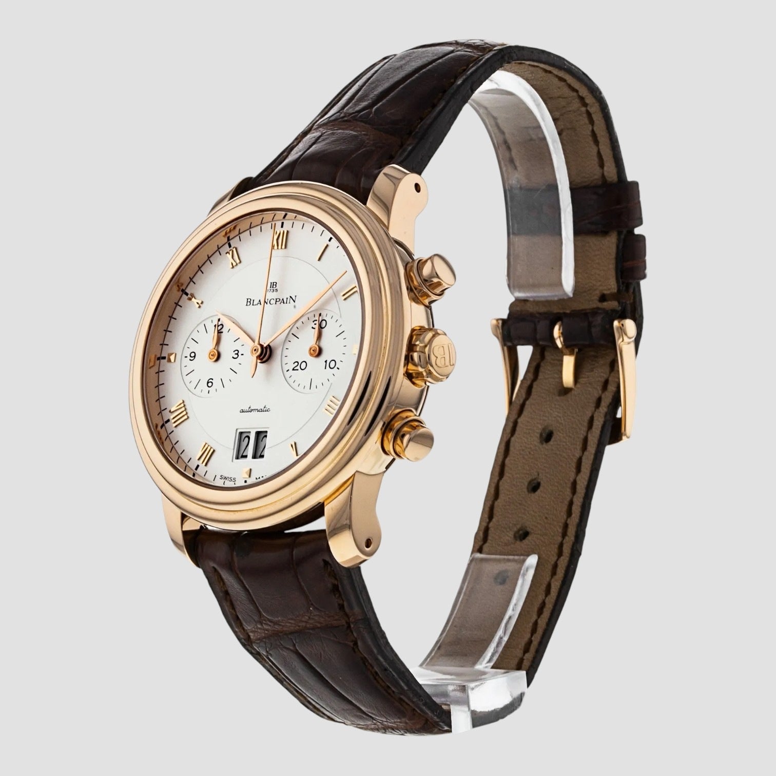 Villeret Chrono Big Date Rose