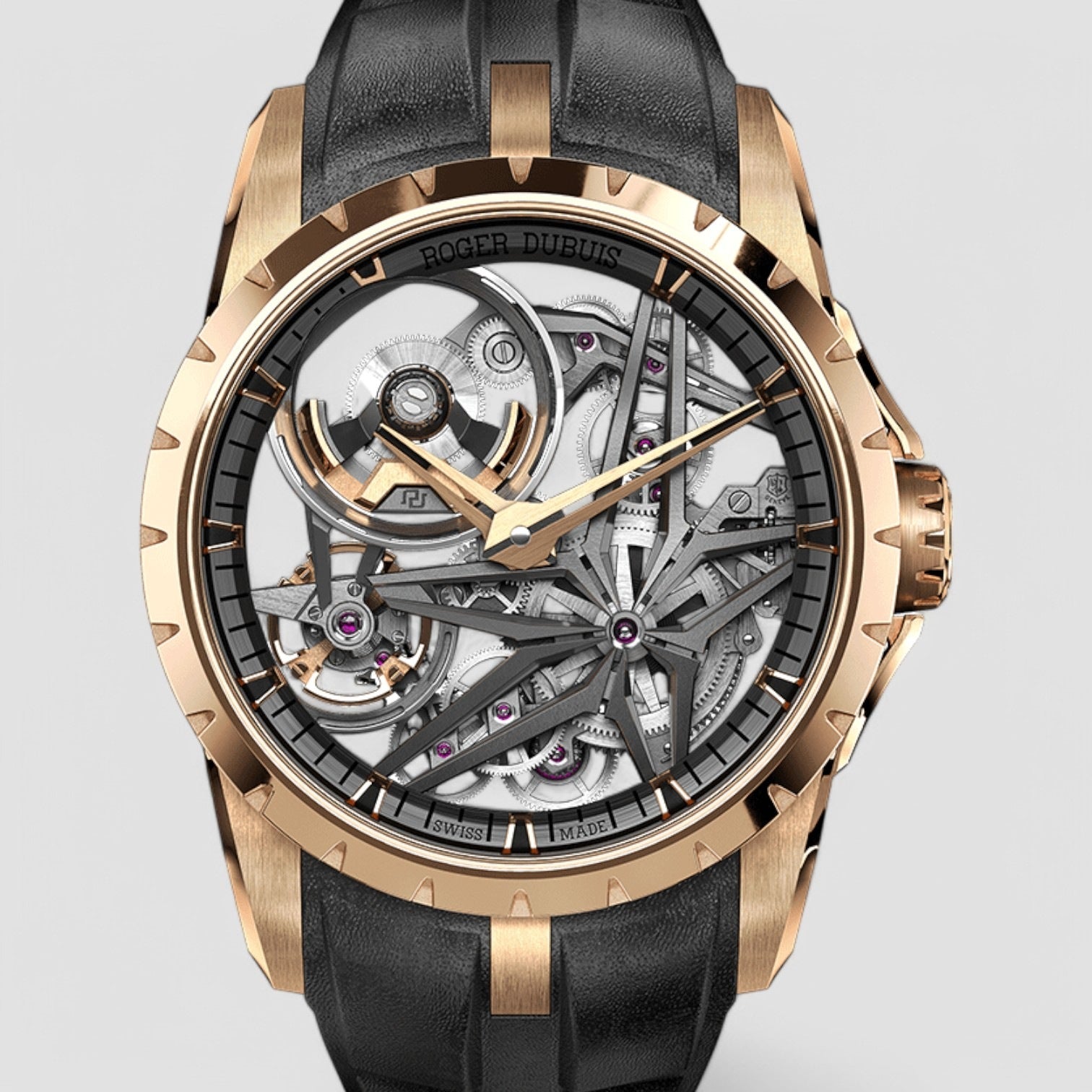 Excalibur Monobalancier 18K Gold Self-winding 42mm