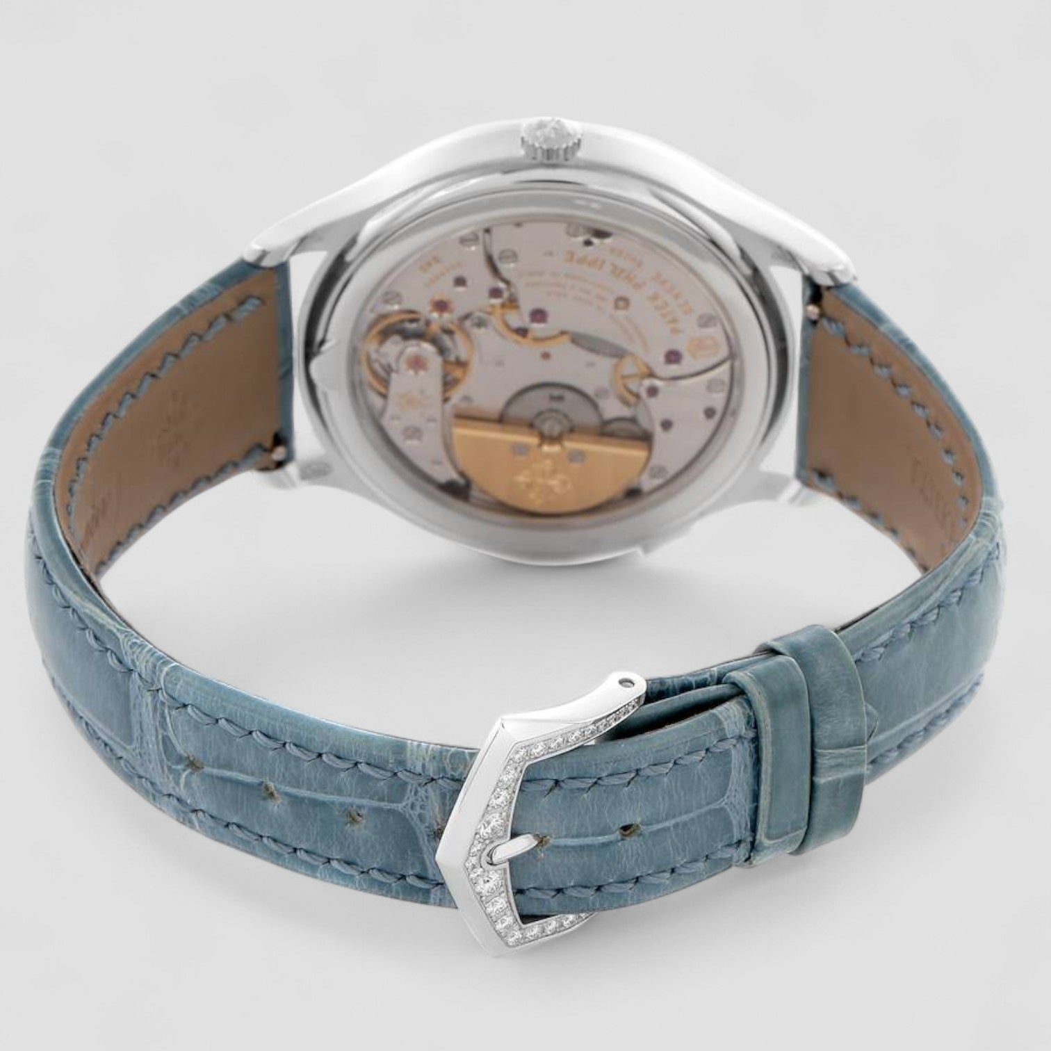 World Time Complications Diamond Mens Watch