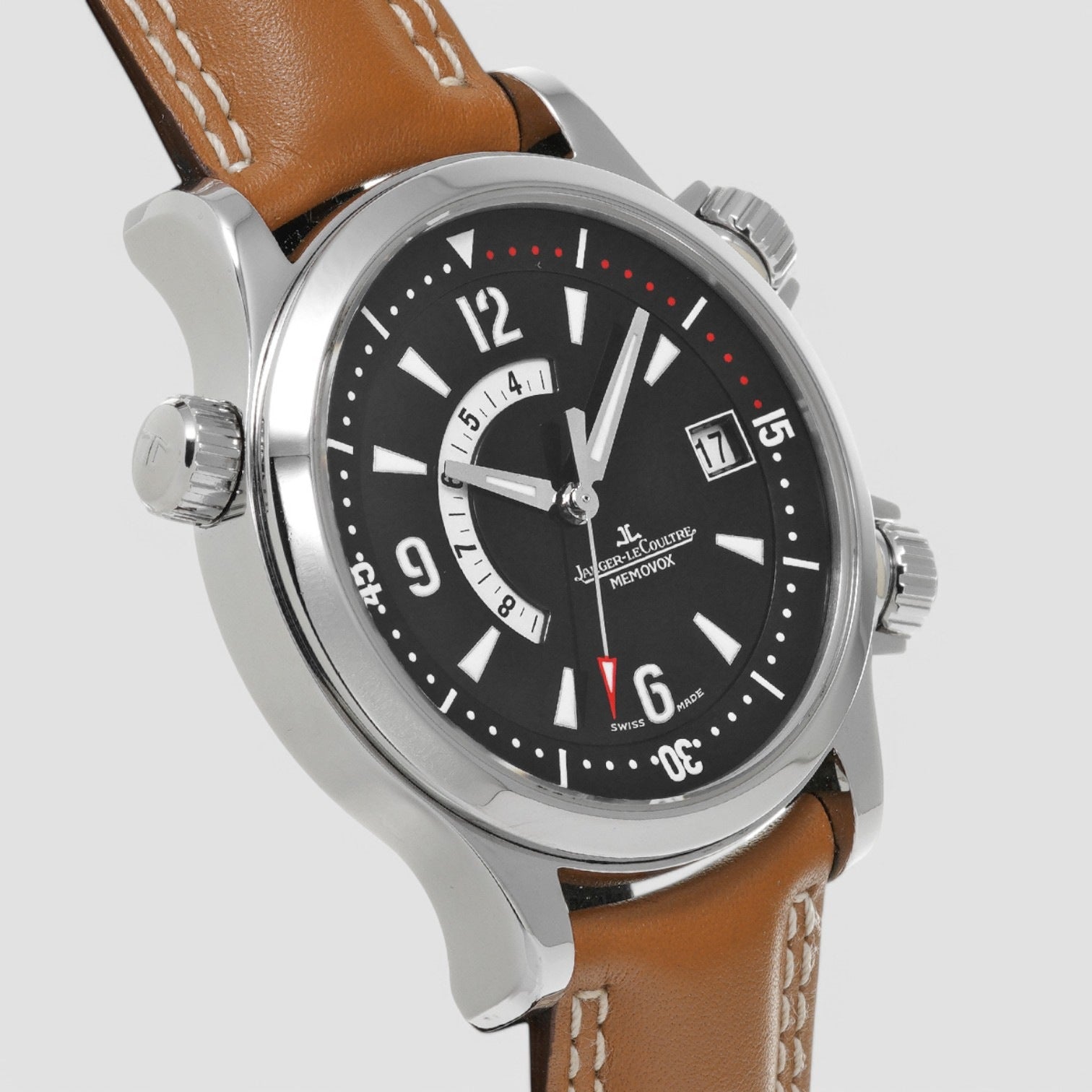 Master Compressor Memovox SS Black Dial 41.5MM