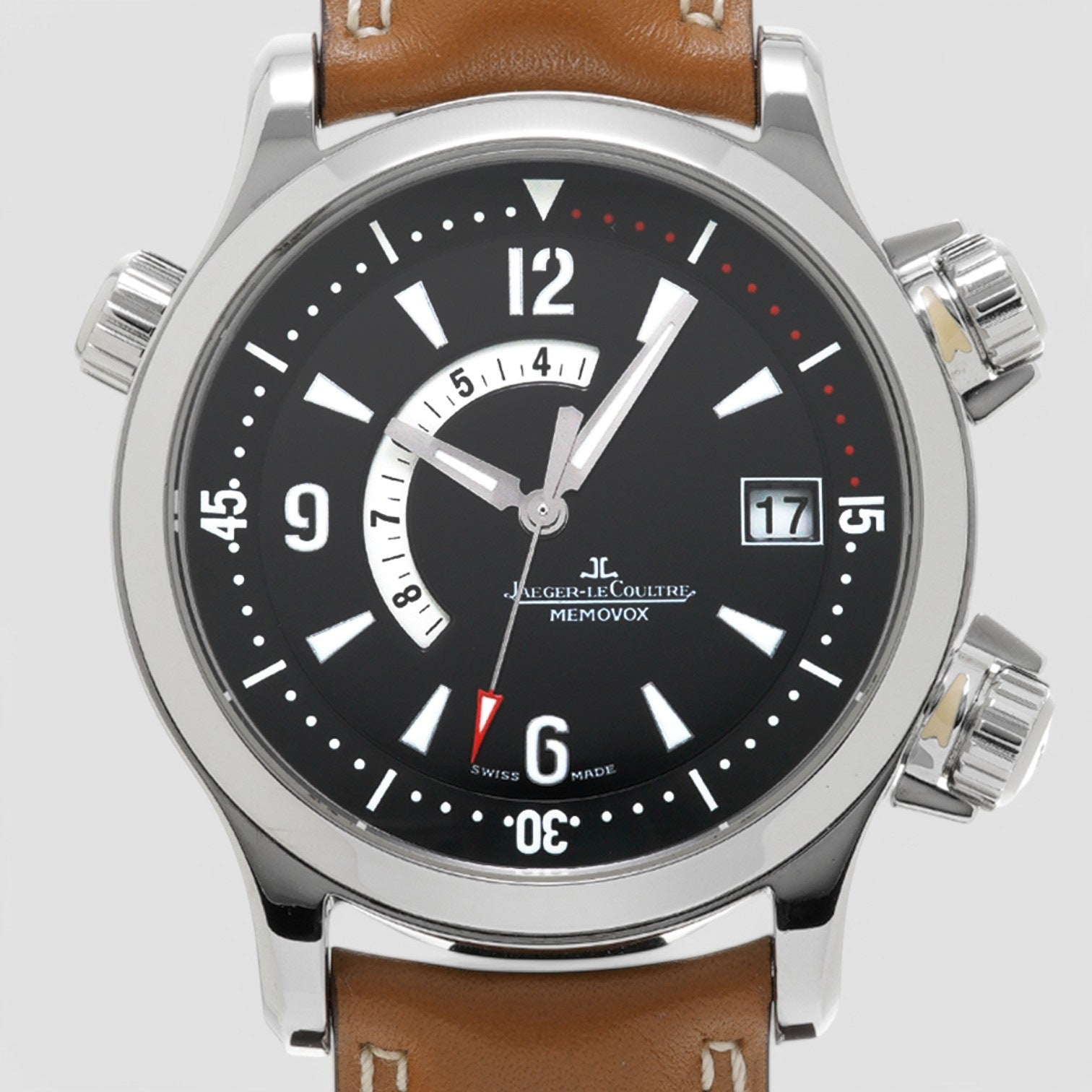 Master Compressor Memovox SS Black Dial 41.5MM