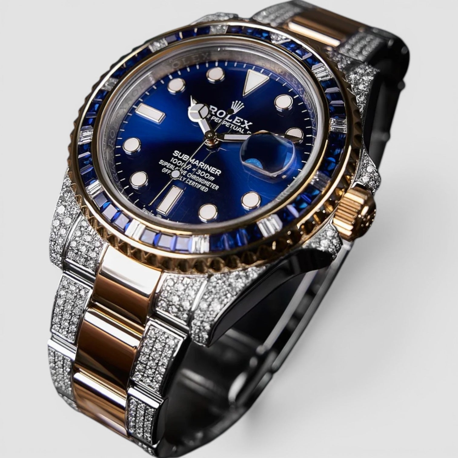 Rolex Submariner Date Oystersteel & Yellow Gold Diamond-Set