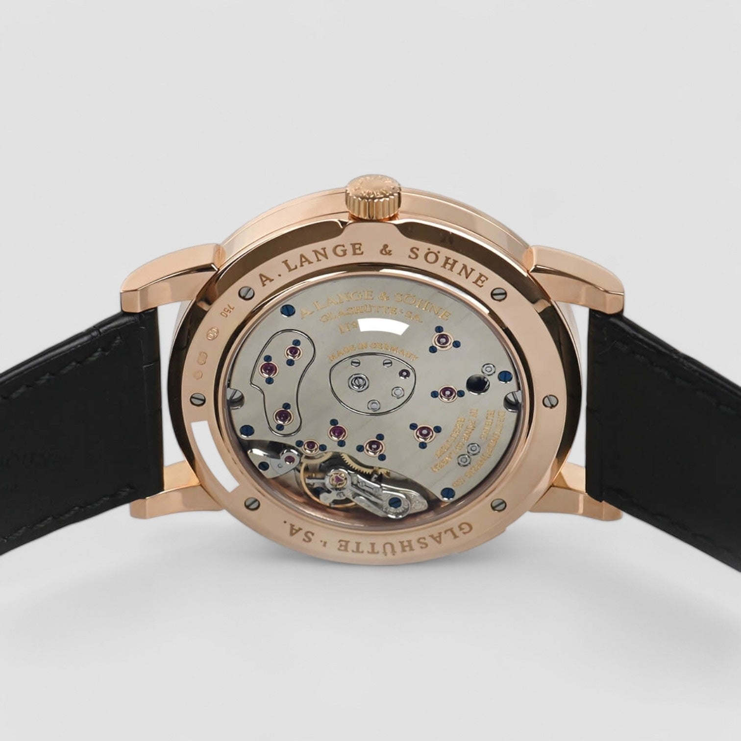 Grand Lange 1 Rose Gold Silver Dial 42MM