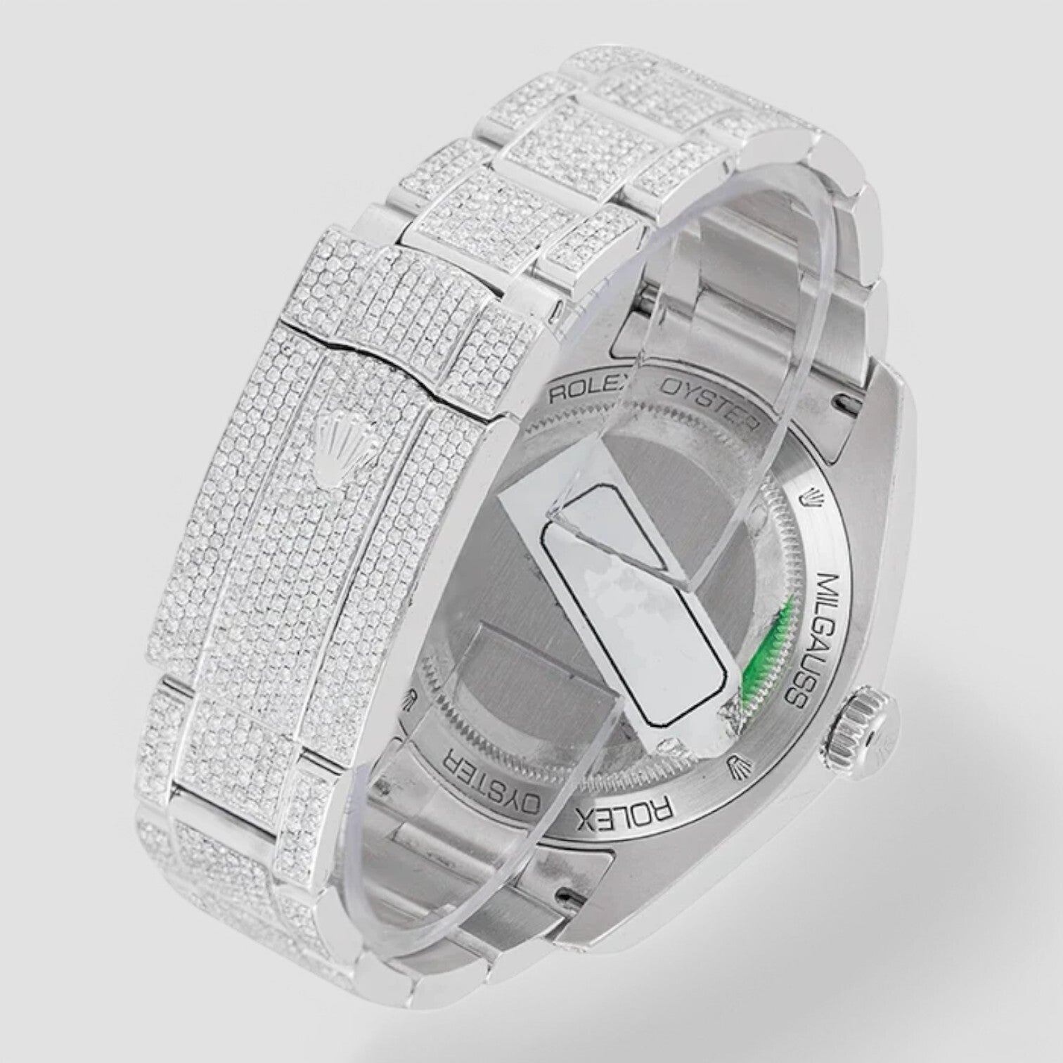 Milgauss 116400GV Iced Out