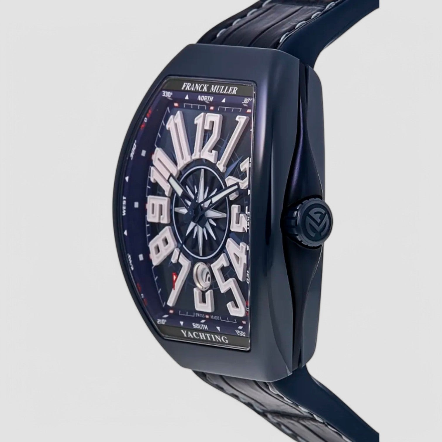 Vanguard Yachting Ceramic Blue Dial V45SCDTYACHTCRBLW-C