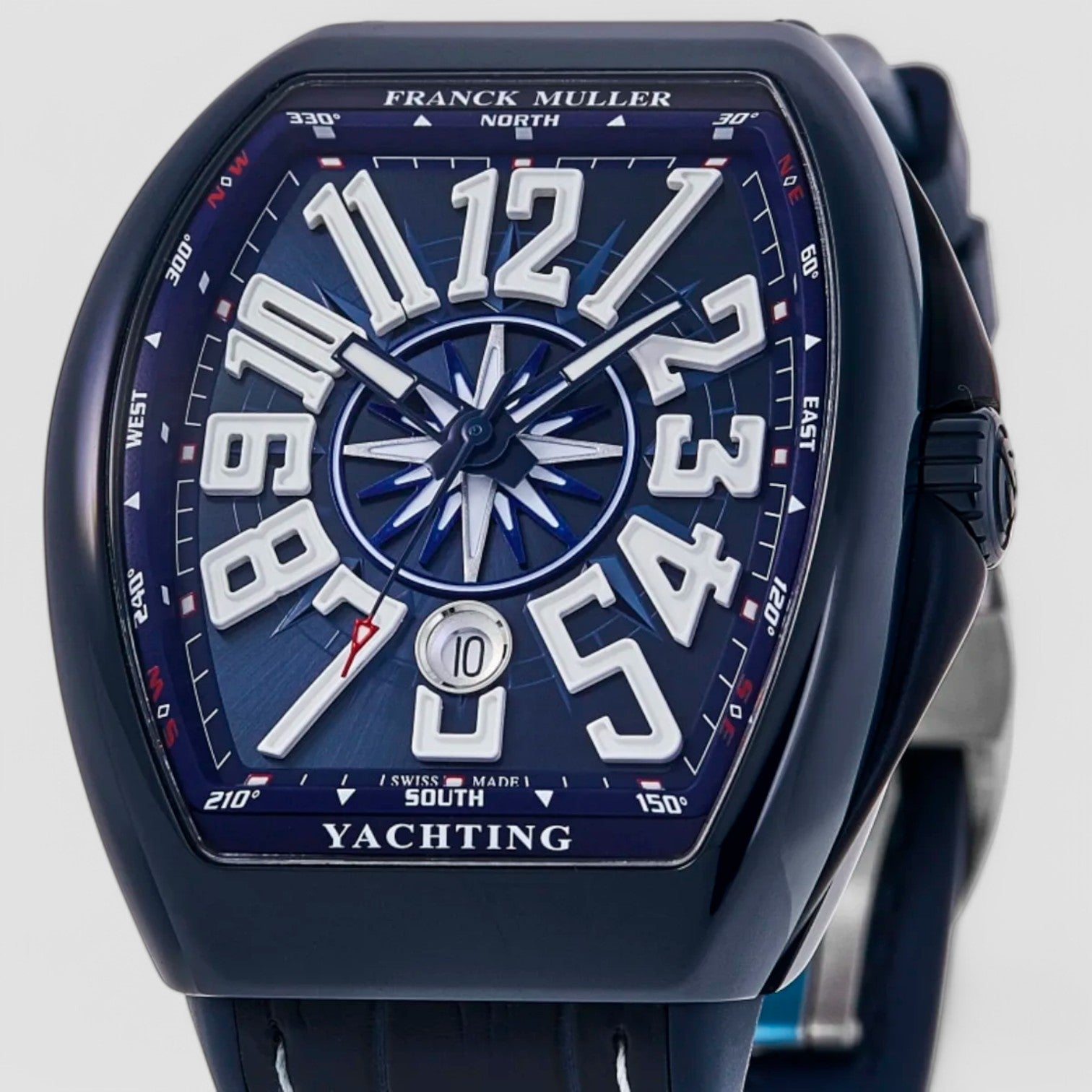 Vanguard Yachting Ceramic Blue Dial V45SCDTYACHTCRBLW-C