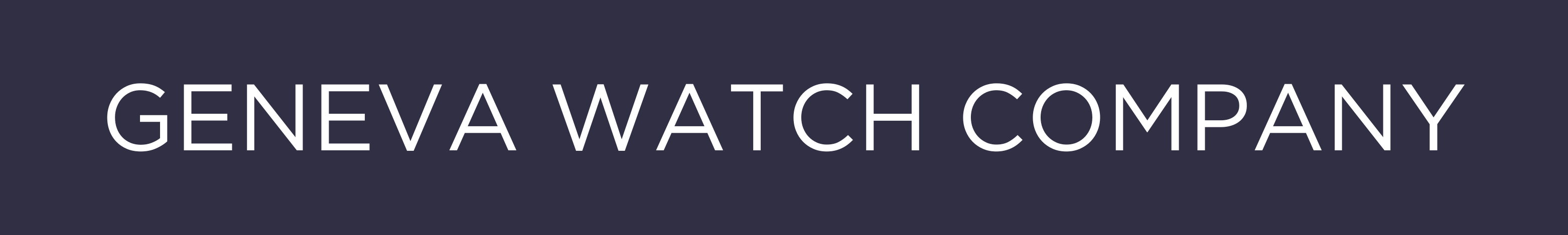 Geneva watch Company