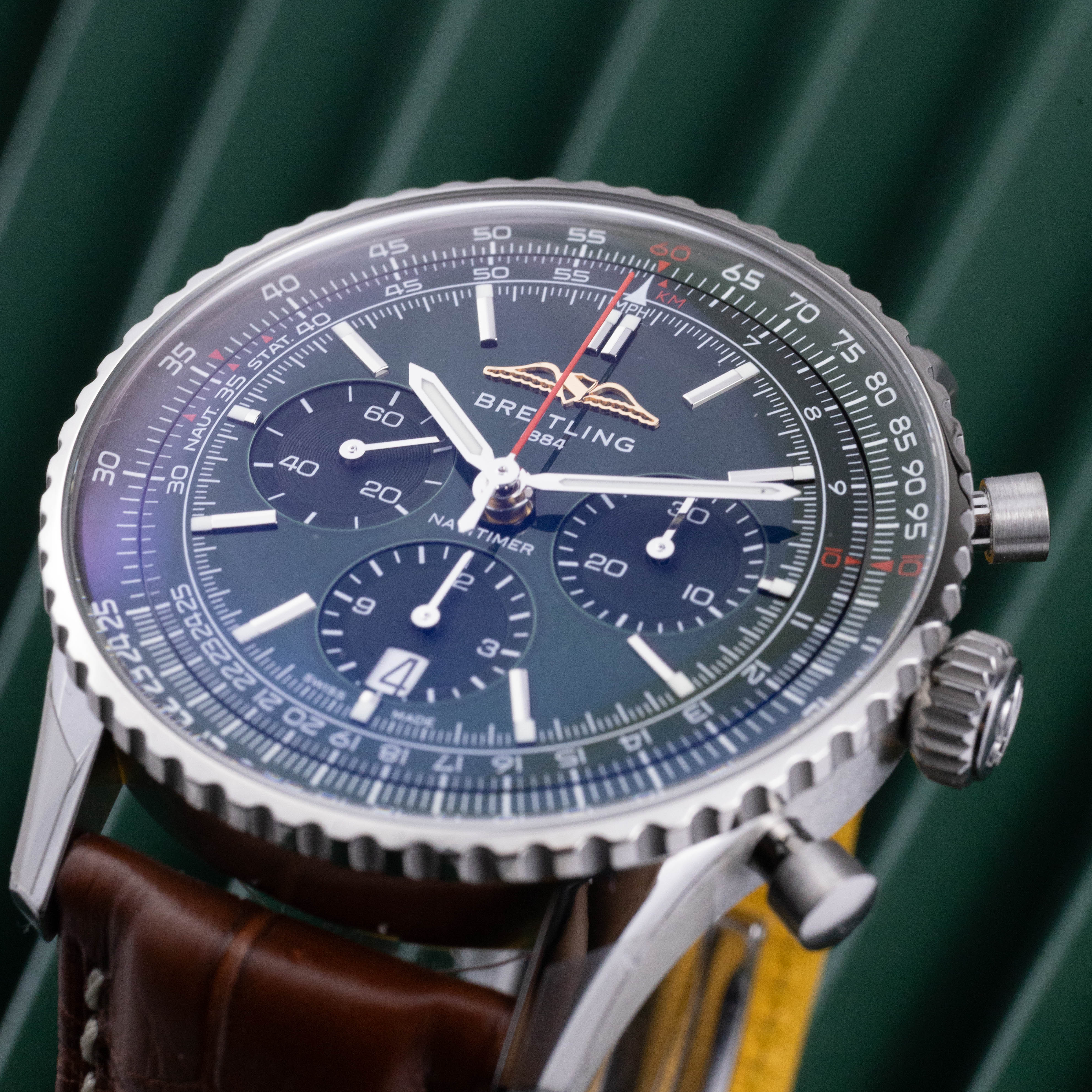 Breitling navitimer stratos grey outlet 43mm