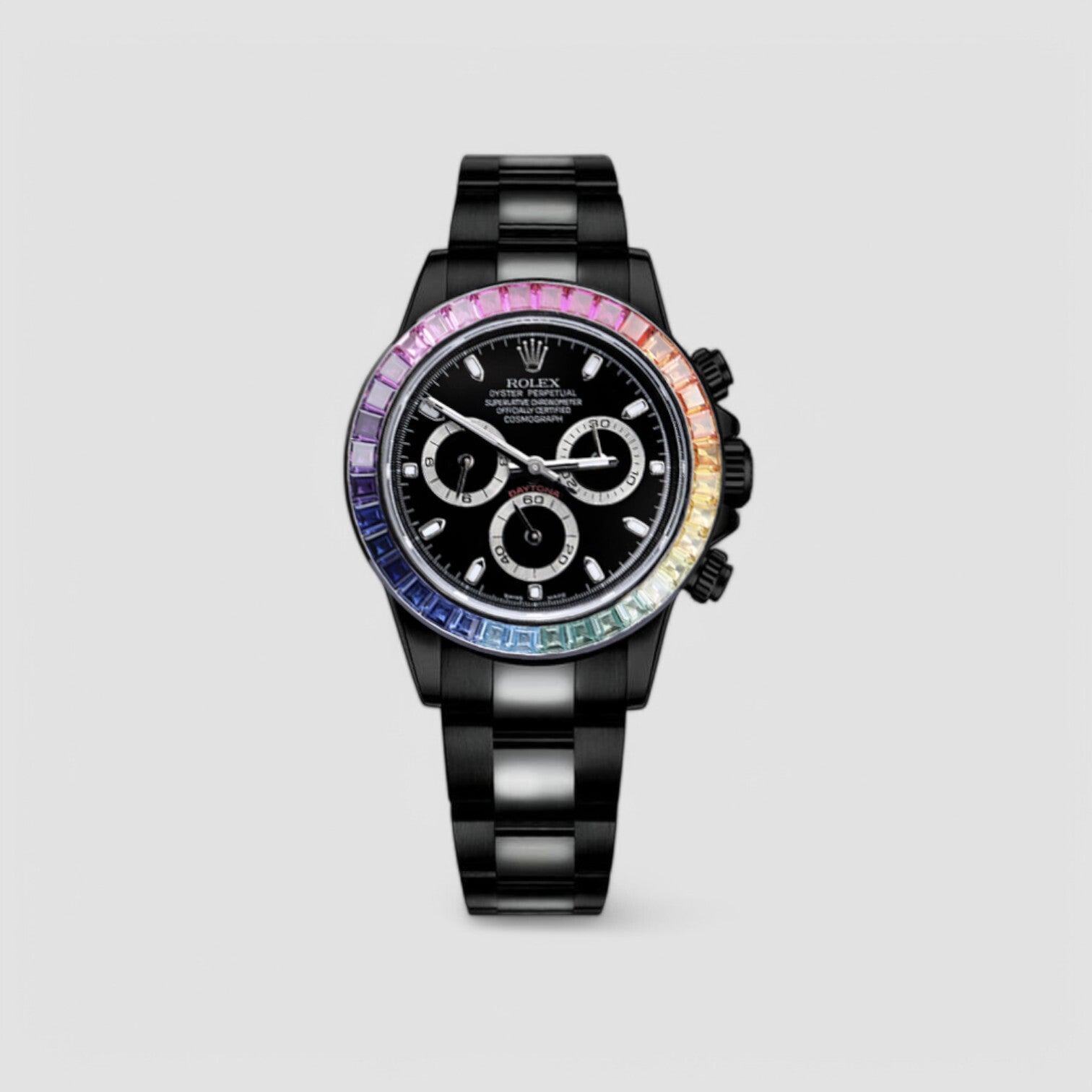 Cosmograph Daytona 116520 Rainbow Blackout