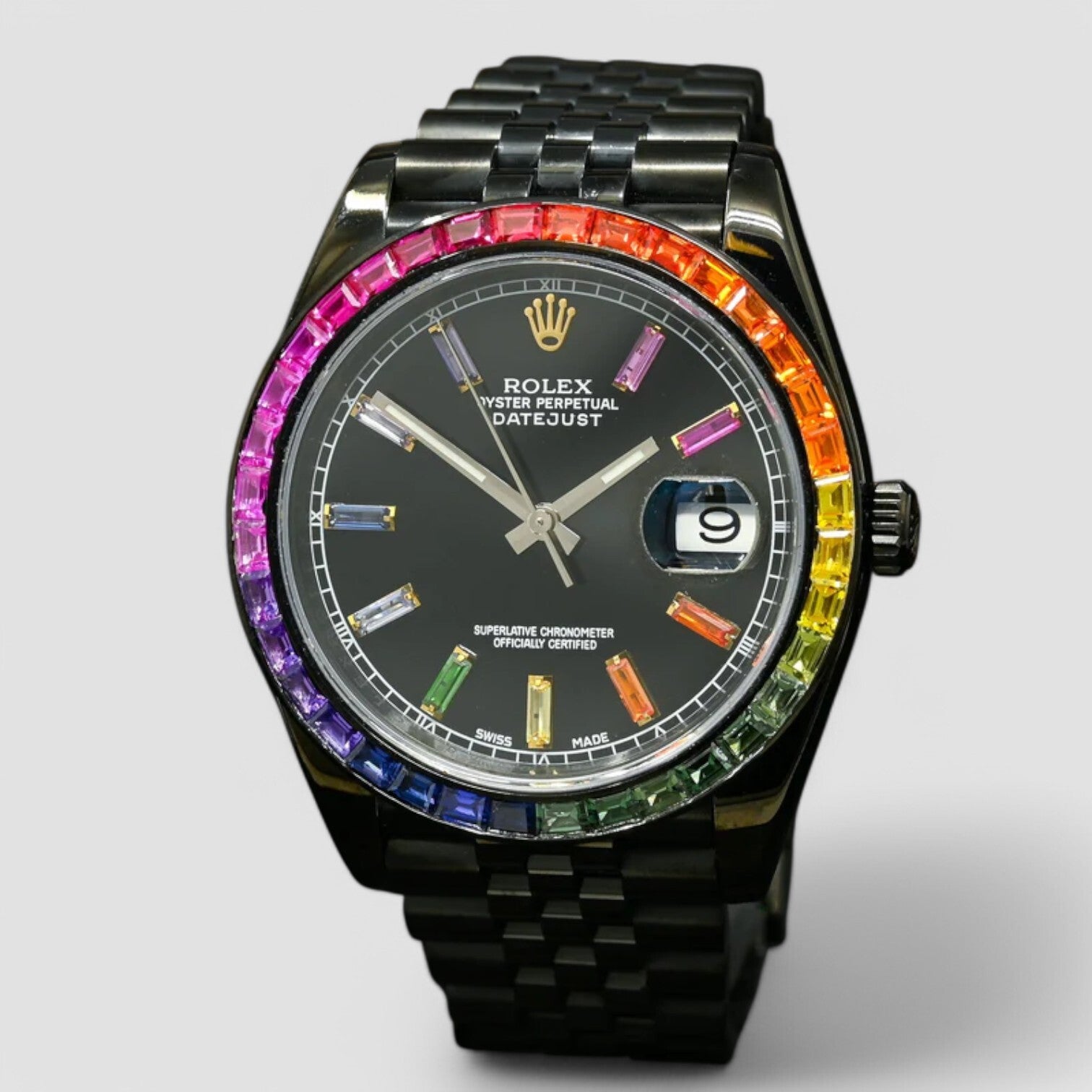 Rolex Datejust 41mm Black Rainbow