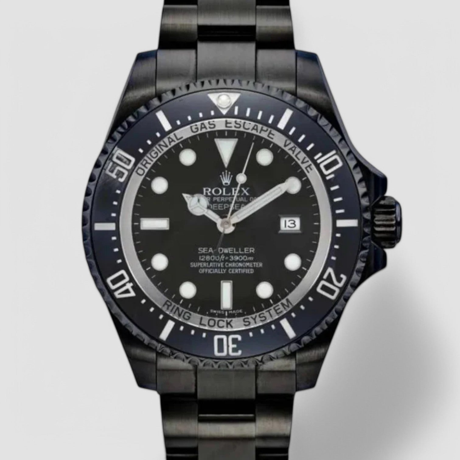 Sea-Dweller ブラック Rolex Deepsea Sea Dweller 44mm Blackout