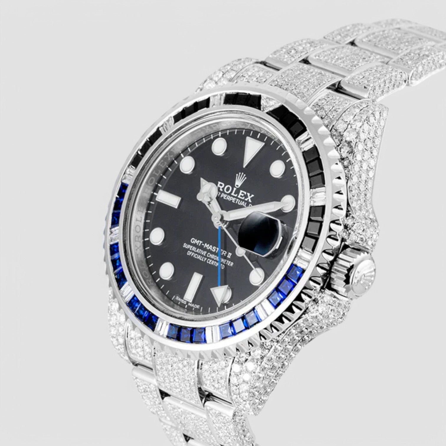 GMT-Master II 116710BLNR Iced Out