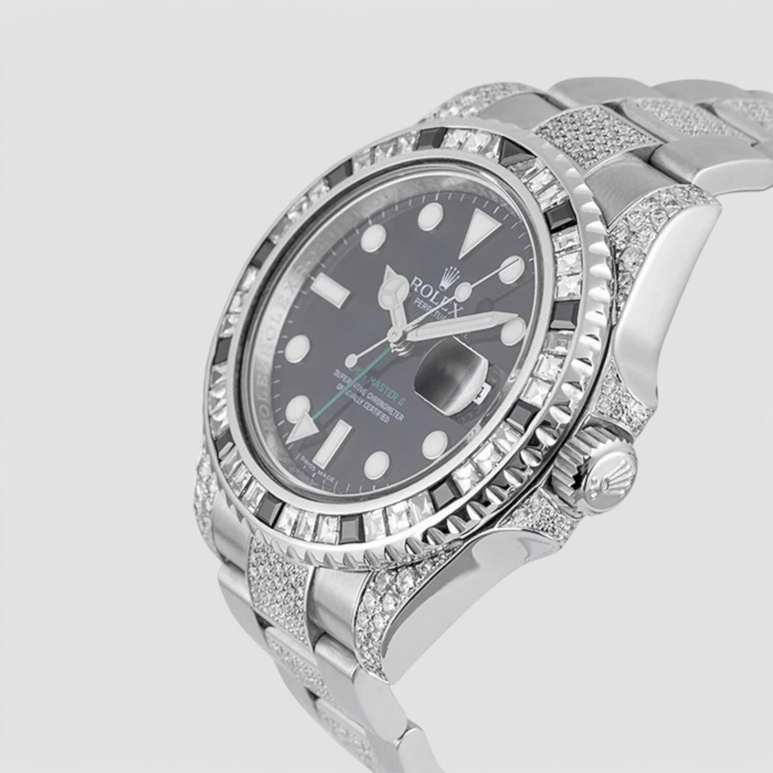 GMT-Master II 116710LN Iced Out