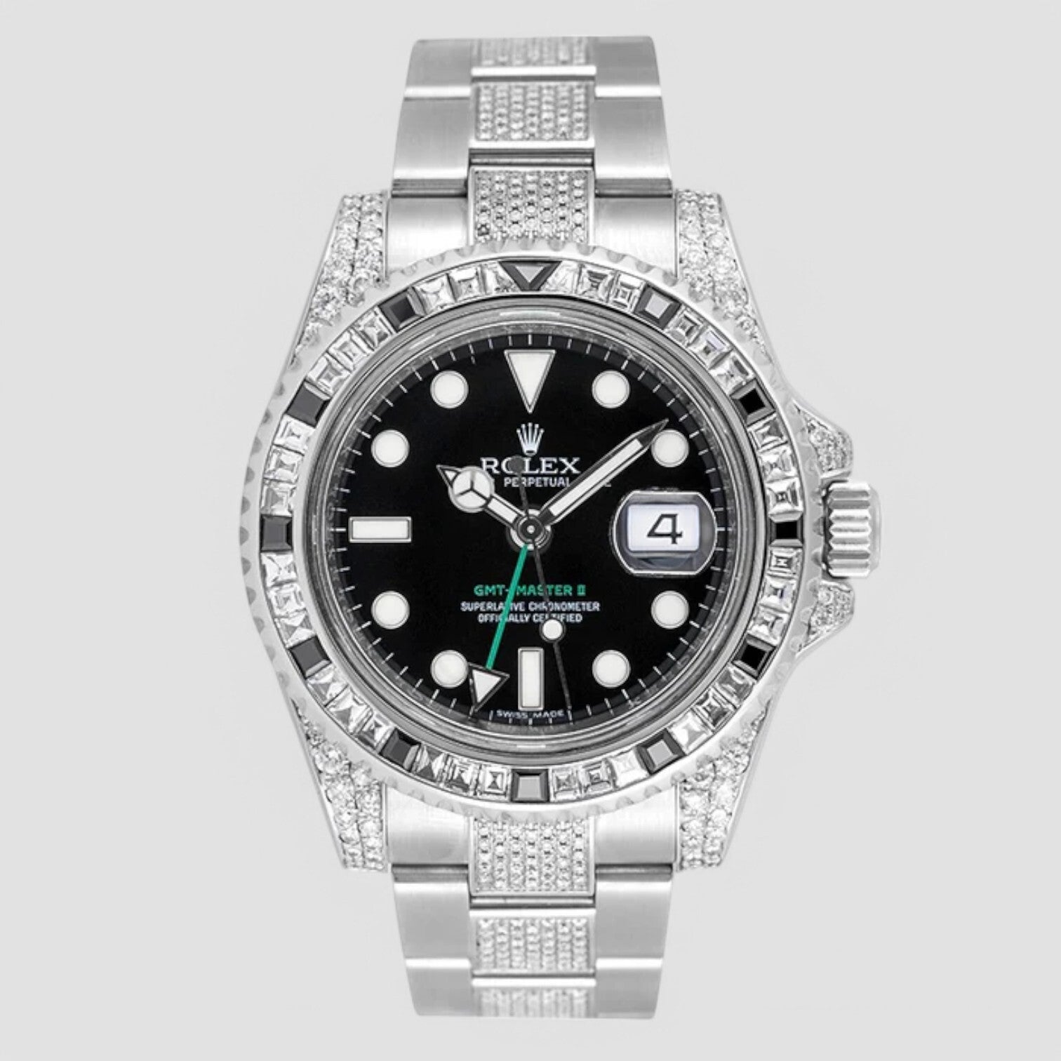 GMT-Master II 116710LN Iced Out