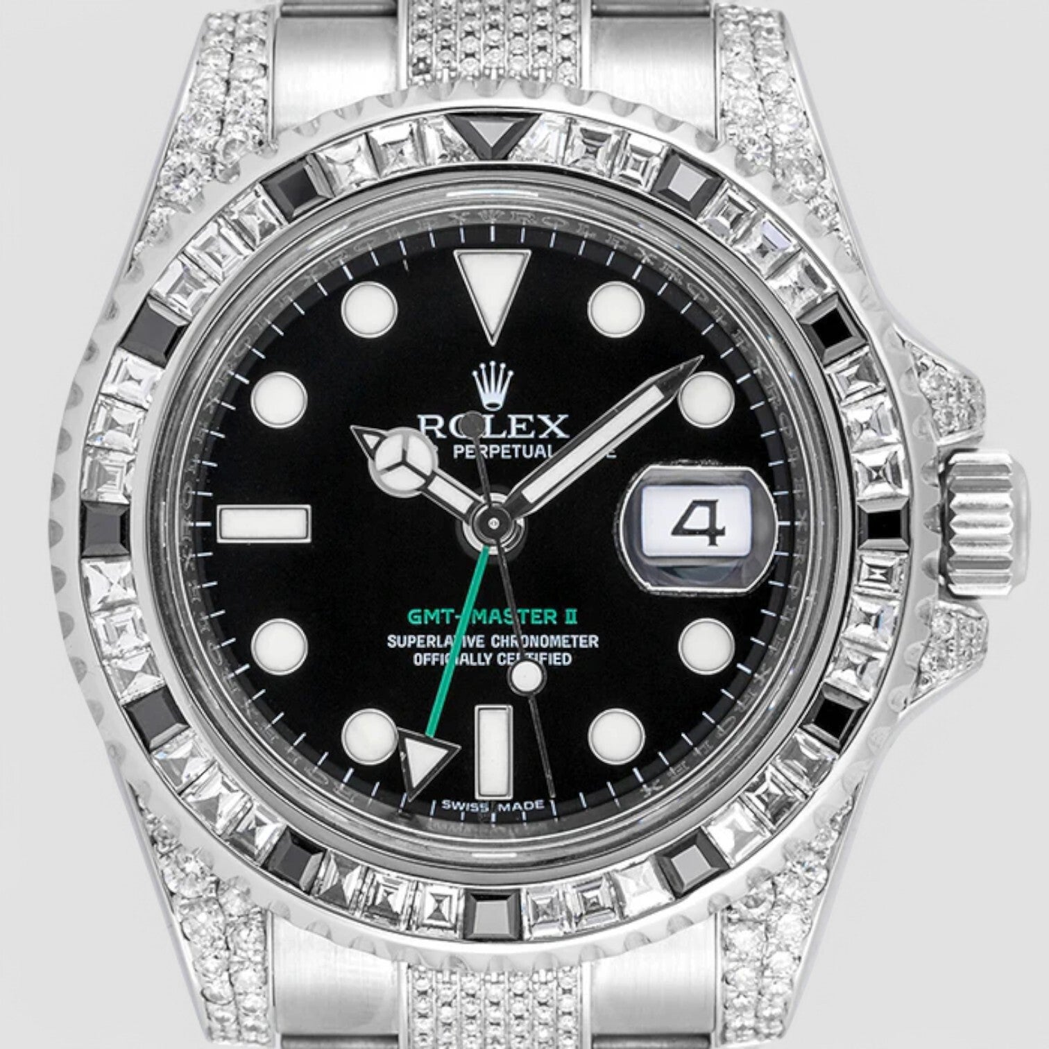 GMT-Master II 116710LN Iced Out