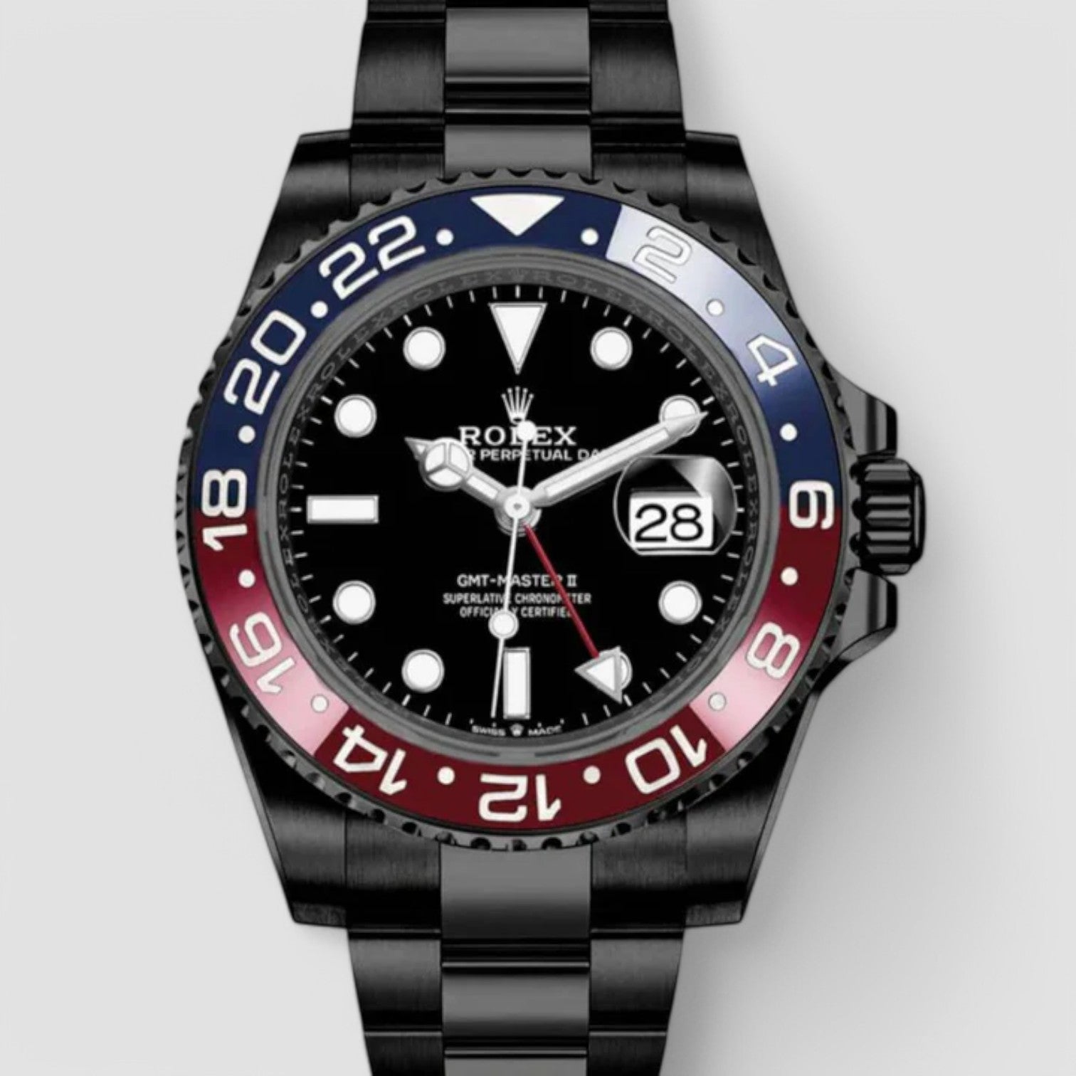 GMT-Master II "Pepsi" 40mm Blackout