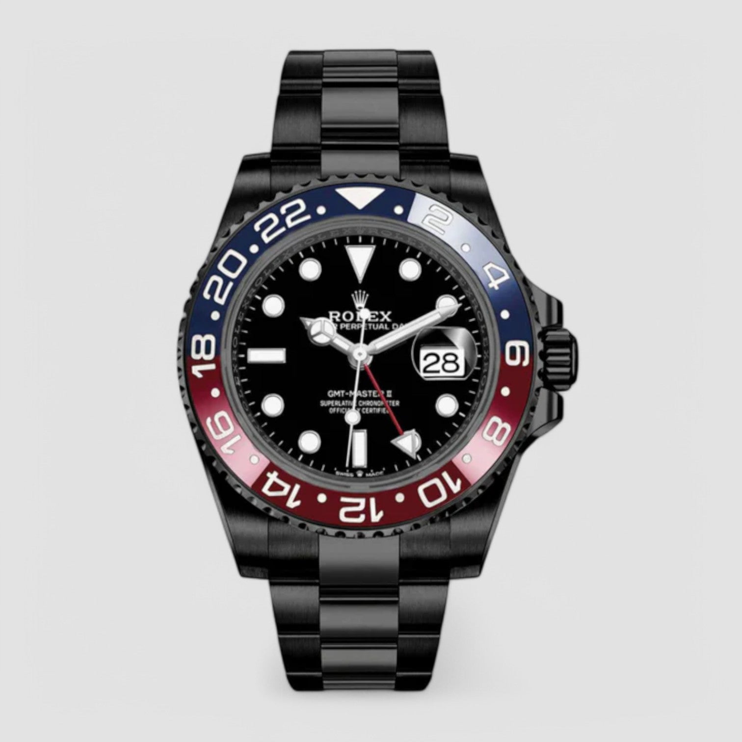 GMT-Master II "Pepsi" 40mm Blackout