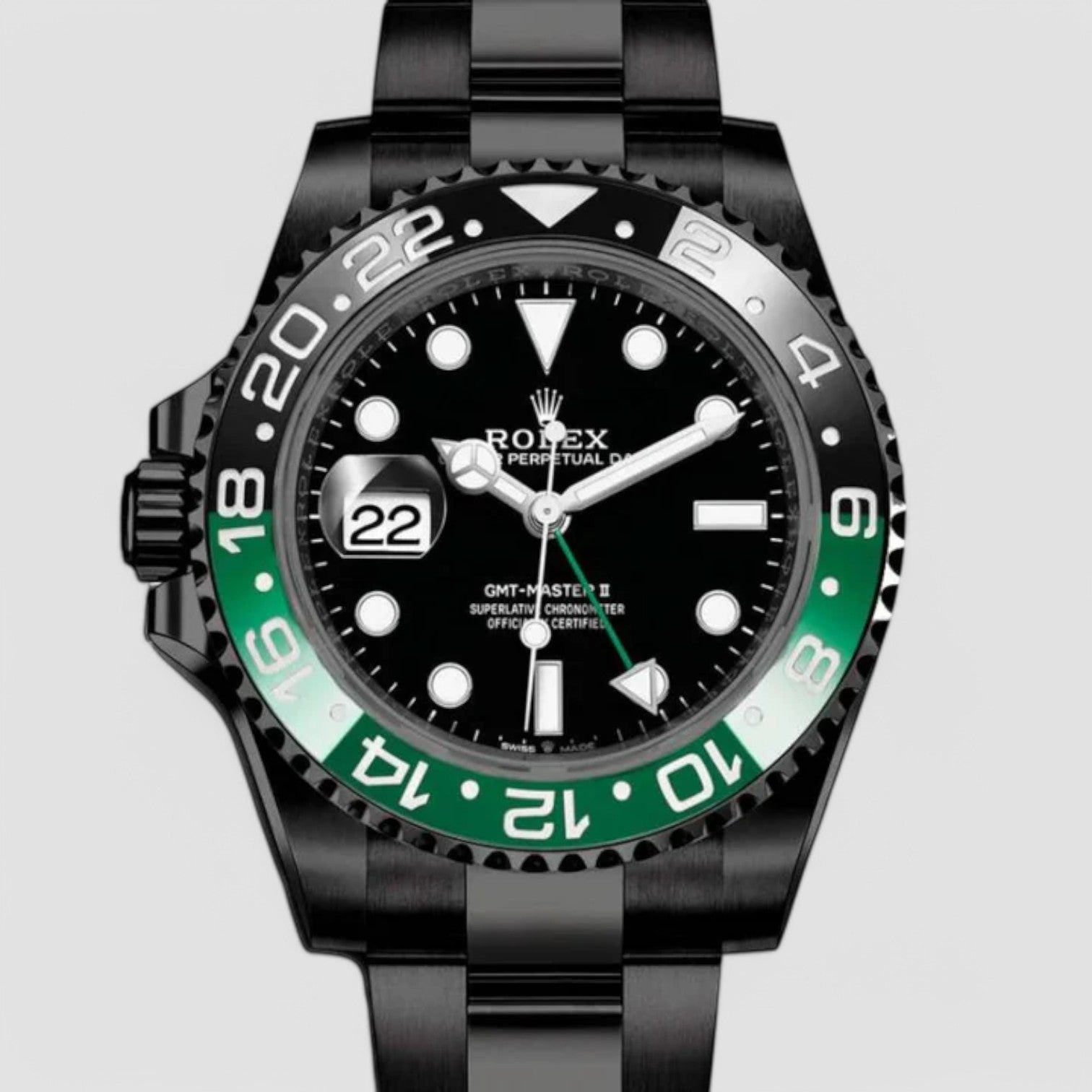 GMT-Master II "Sprite" 40mm Blackout