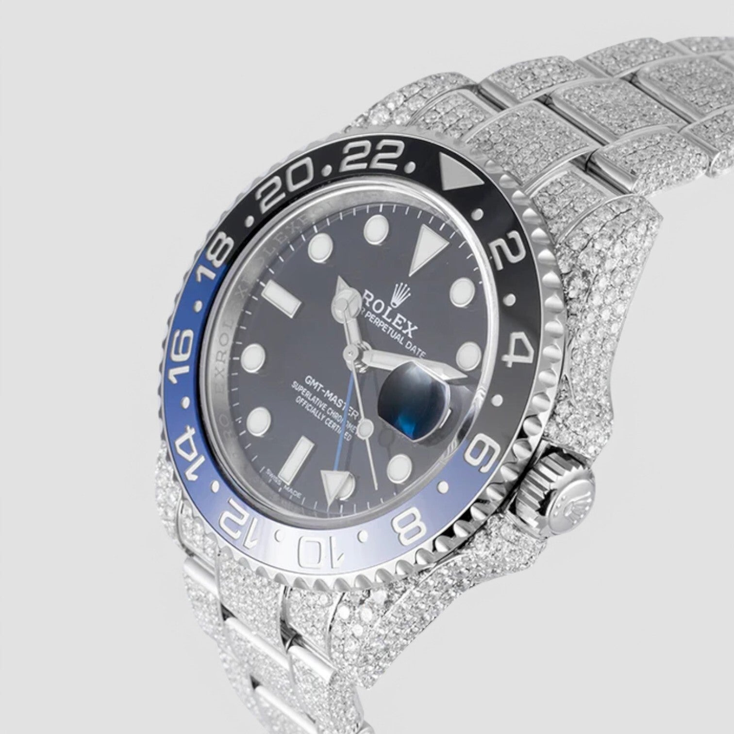 GMT-Master II 40mm – Full Diamond Set