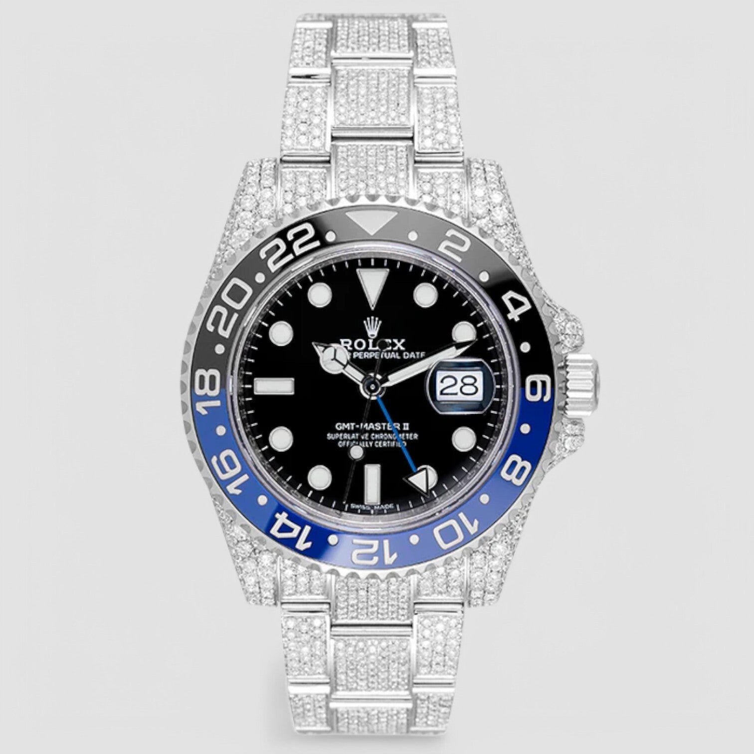 GMT-Master II 40mm – Full Diamond Set