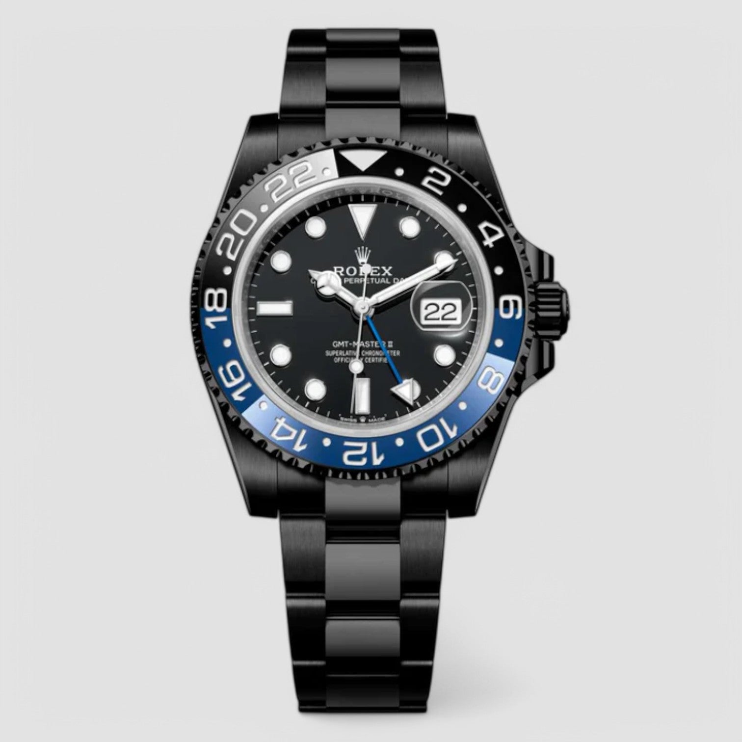 Rolex GMT-Master II “Batman” 40mm Blackout