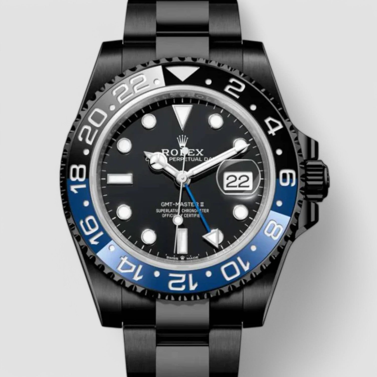 Rolex GMT-Master II “Batman” 40mm Blackout