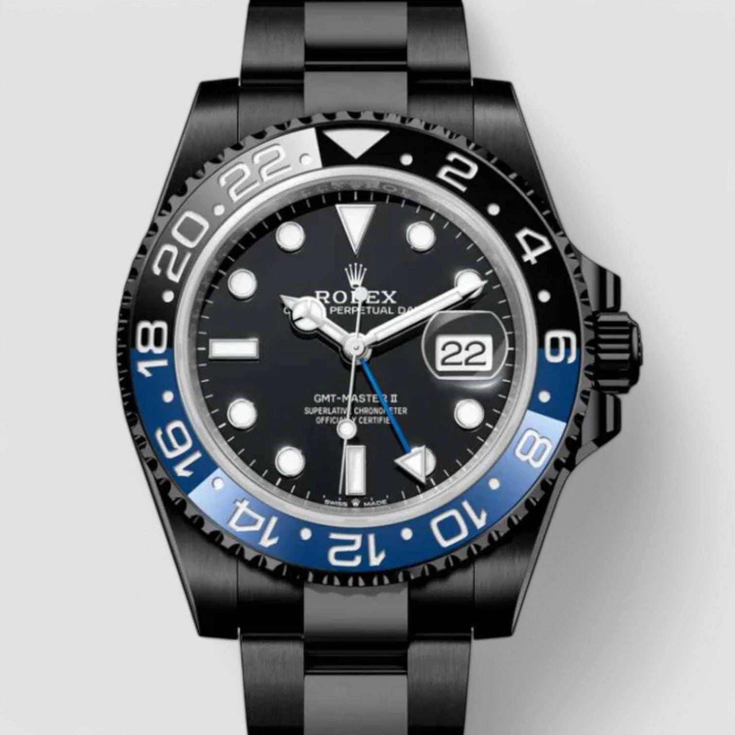 ROLEX GMT-MASTER II 超希少バットマン‼️ Rolex GMT-Master II “Batman” 40mm Blackout