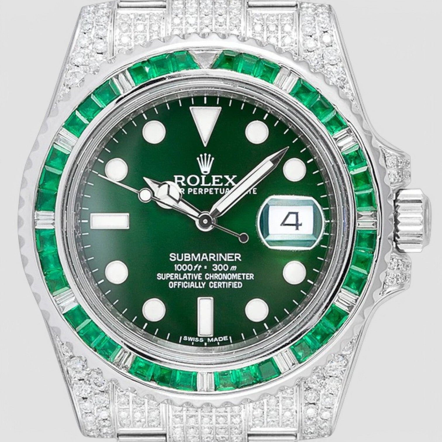 Submariner Date 116610LV Iced