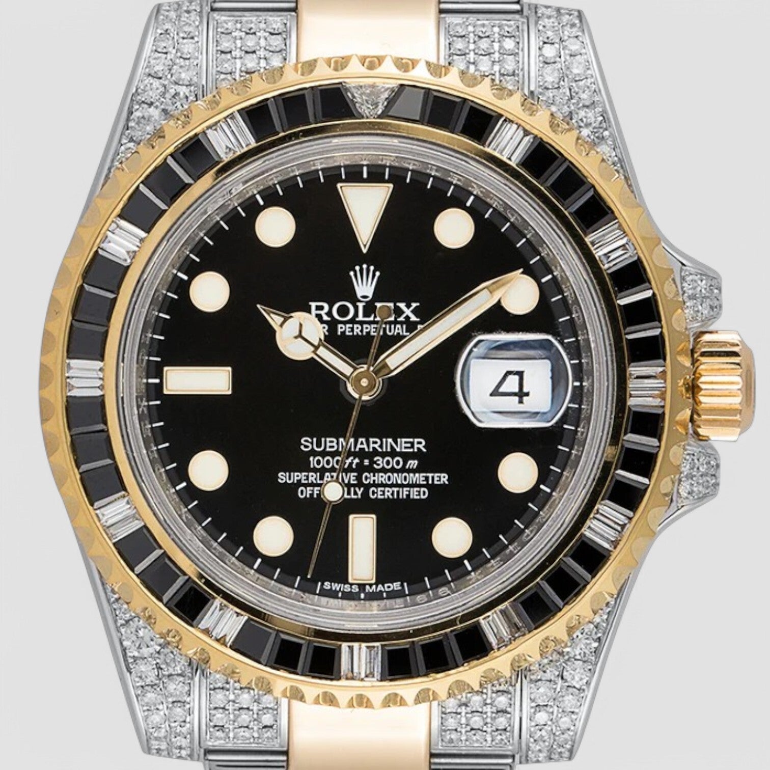 Submariner Date 40mm Iced Out