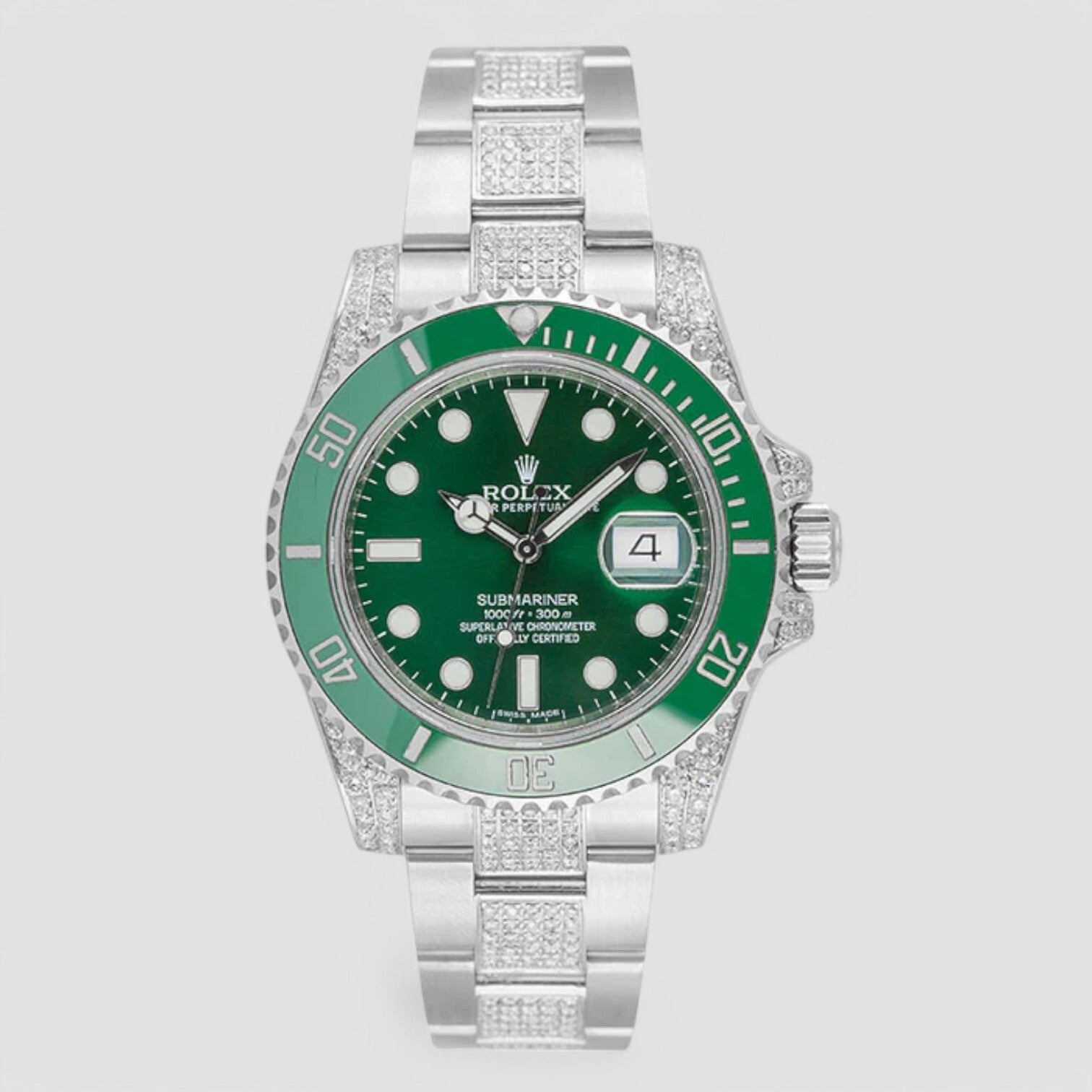 Submariner "Hulk" 116610LV Iced Out