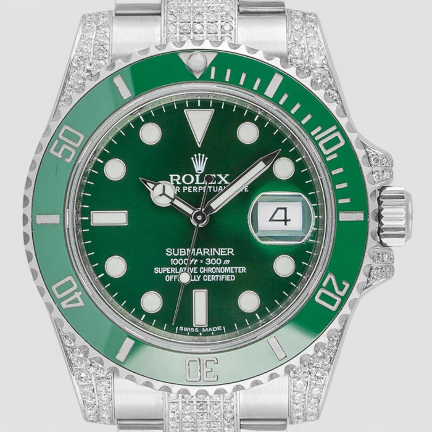 Submariner "Hulk" 116610LV Iced Out