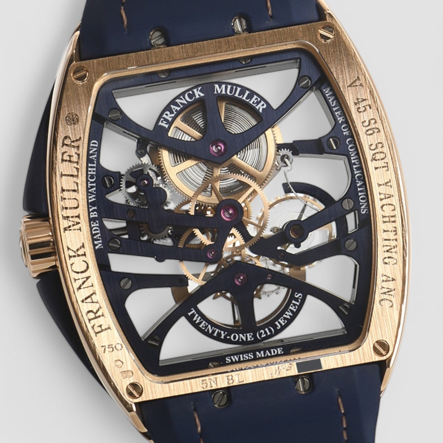 Vanguard Yachting 7 Days Power Reserve Skeleton V45S6SQT YACHTING