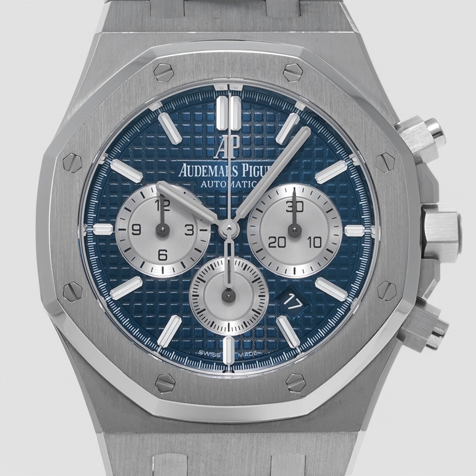 Royal Oak Chronograph Blue Dial SS 41MM