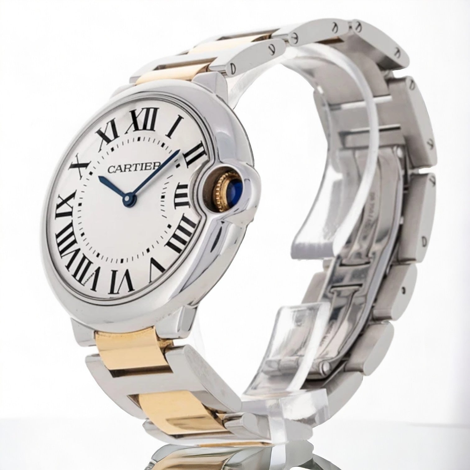 Ballon Bleu 36mm Midsize 36 Steel Yellow Gold