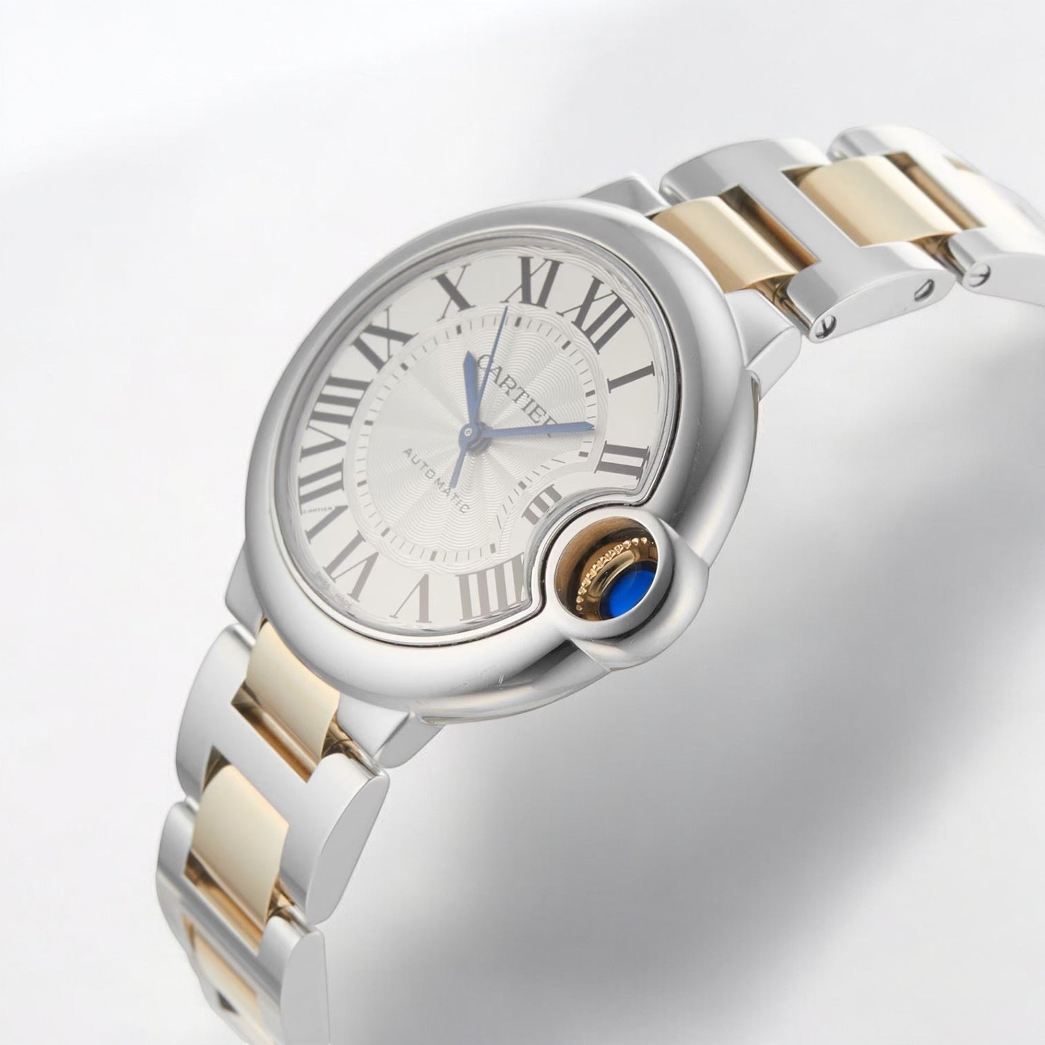 Ballon Bleu 33mm Midsize Steel & Yellow Gold Watch