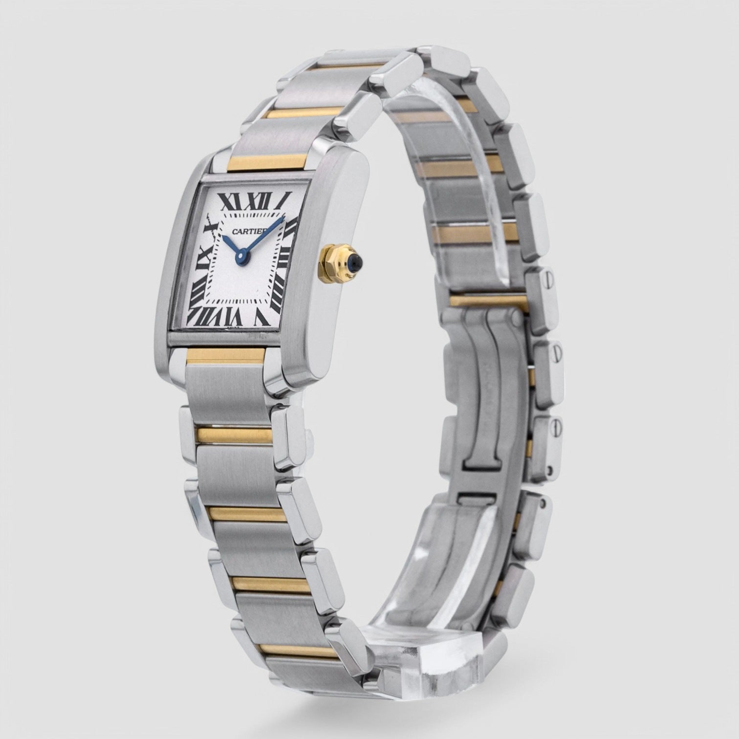 Tank Française W51007Q4 – Quartz Gold & Steel