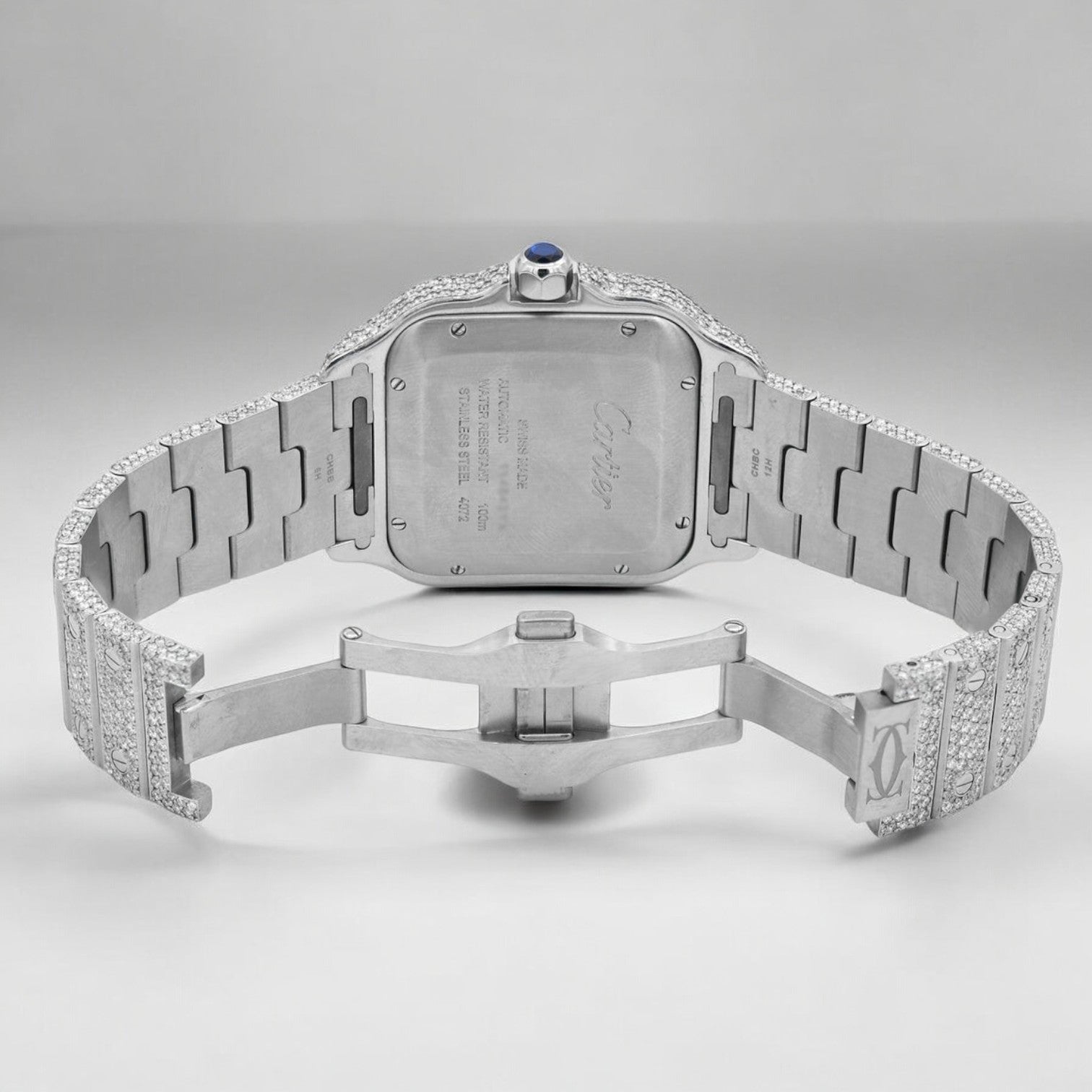 Santos De Cartier (Iced Out)