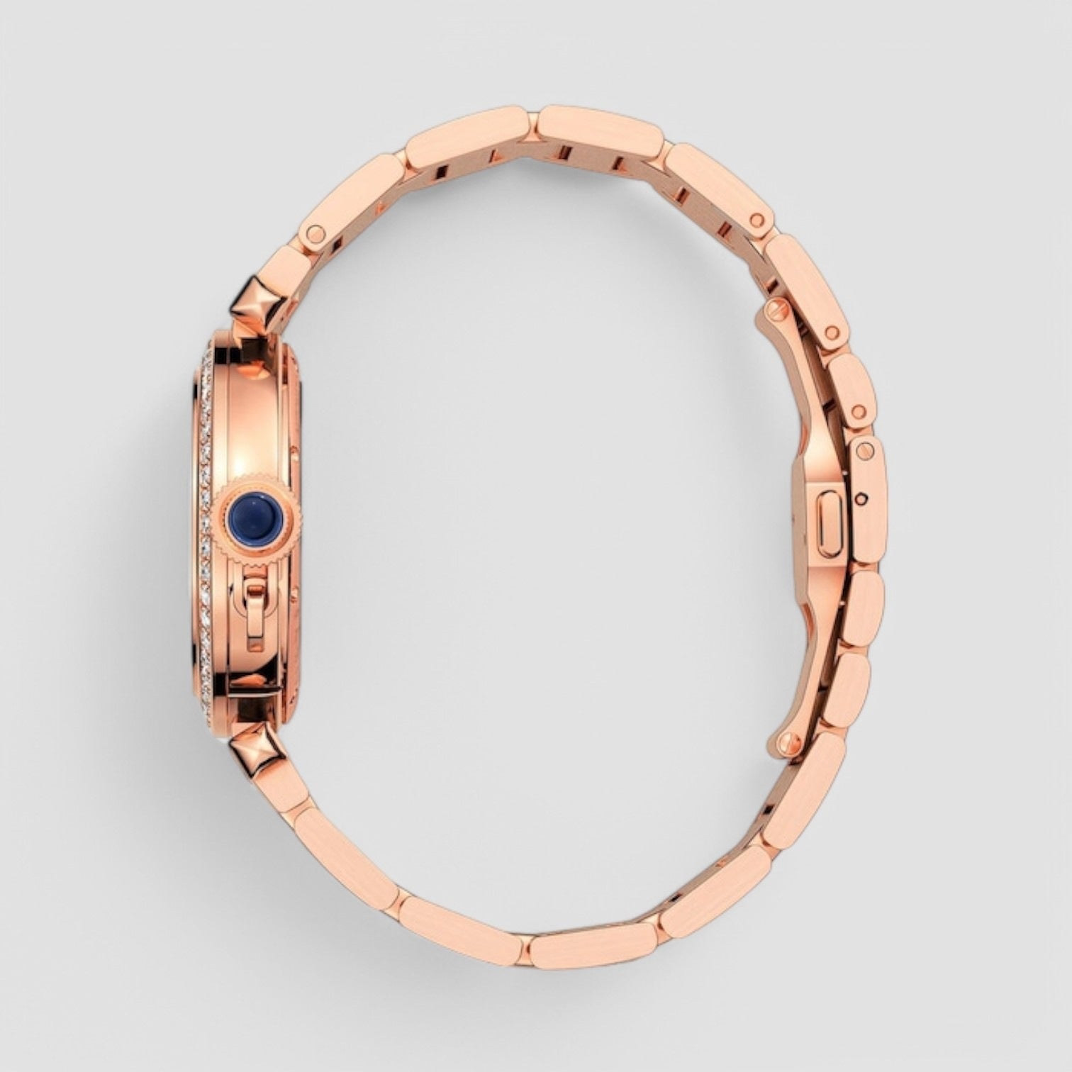 Pasha De Cartier 35mm Rose Gold Watch WJPA0013