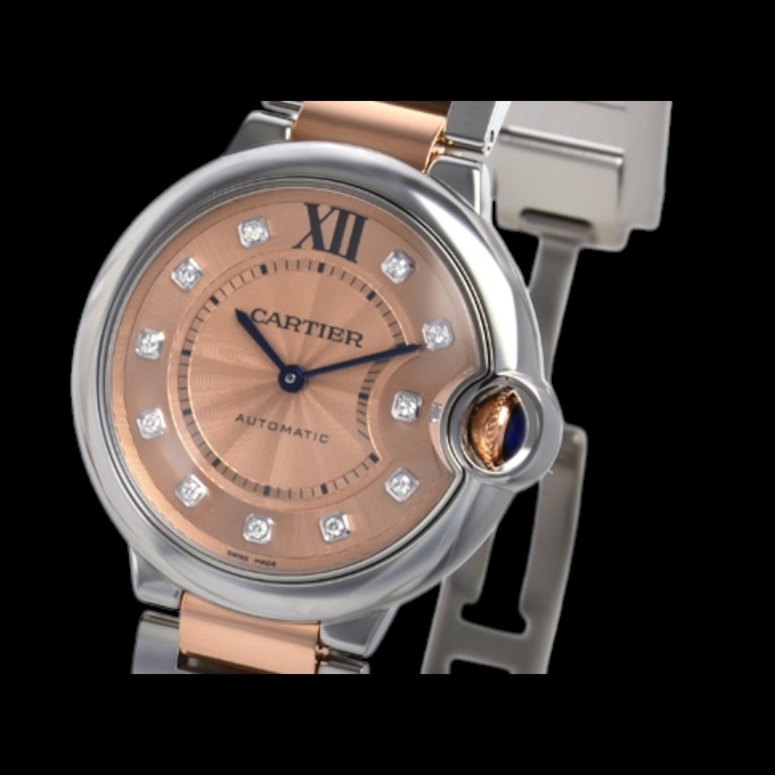 Ballon Bleu 36mm – Gold & Steel